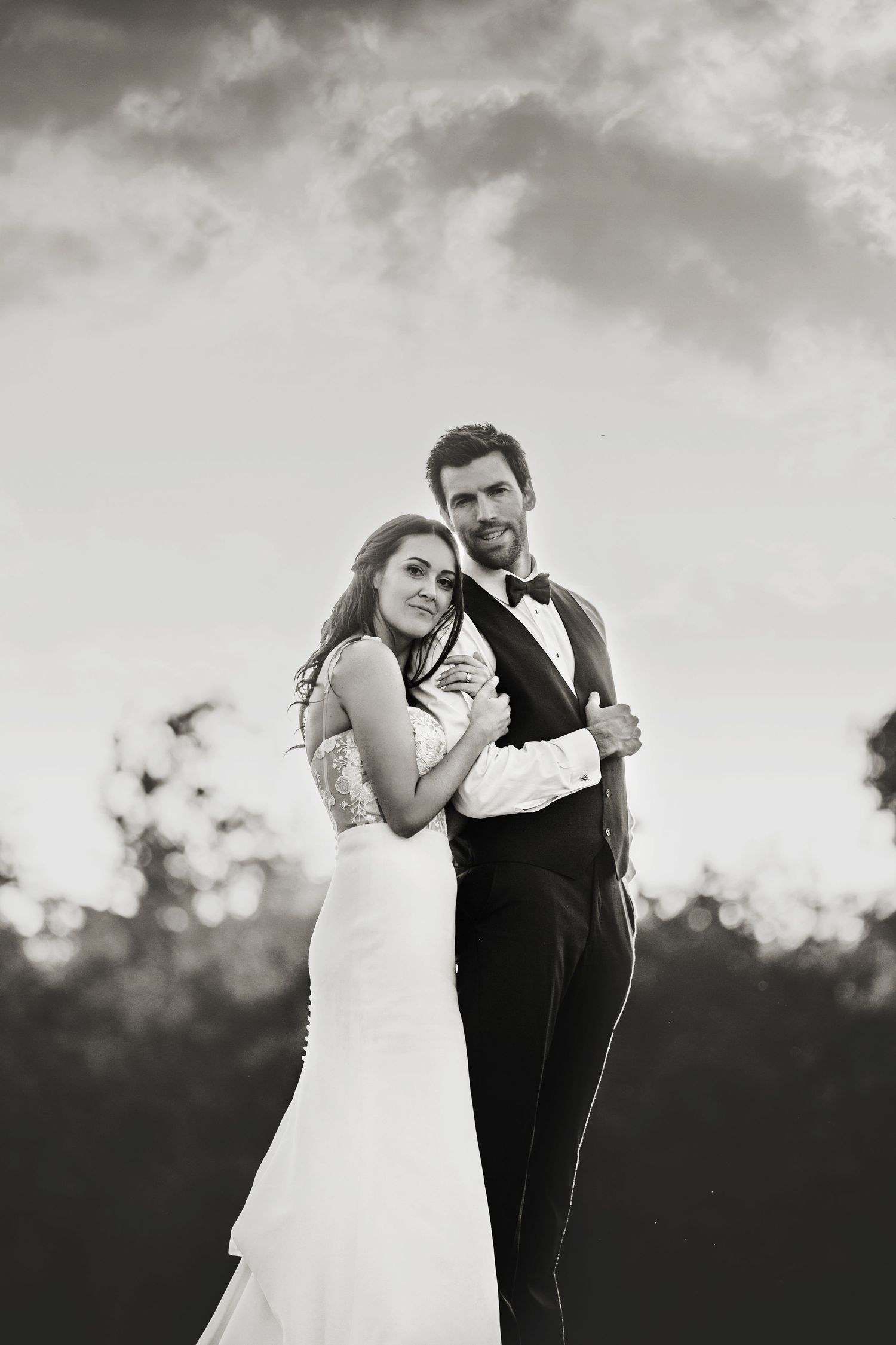 Whistle Bear Golf Club Sunset Wedding Photos