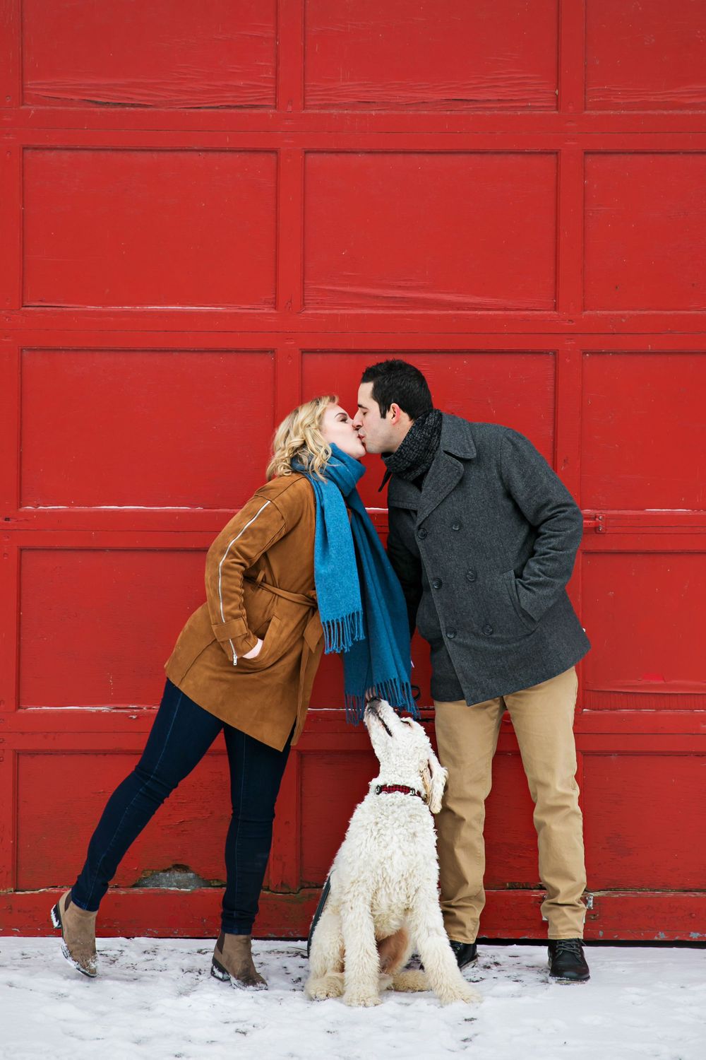 Winter Engagement Photos Arva Mill London Ontario Photographer Shawn VanDaele