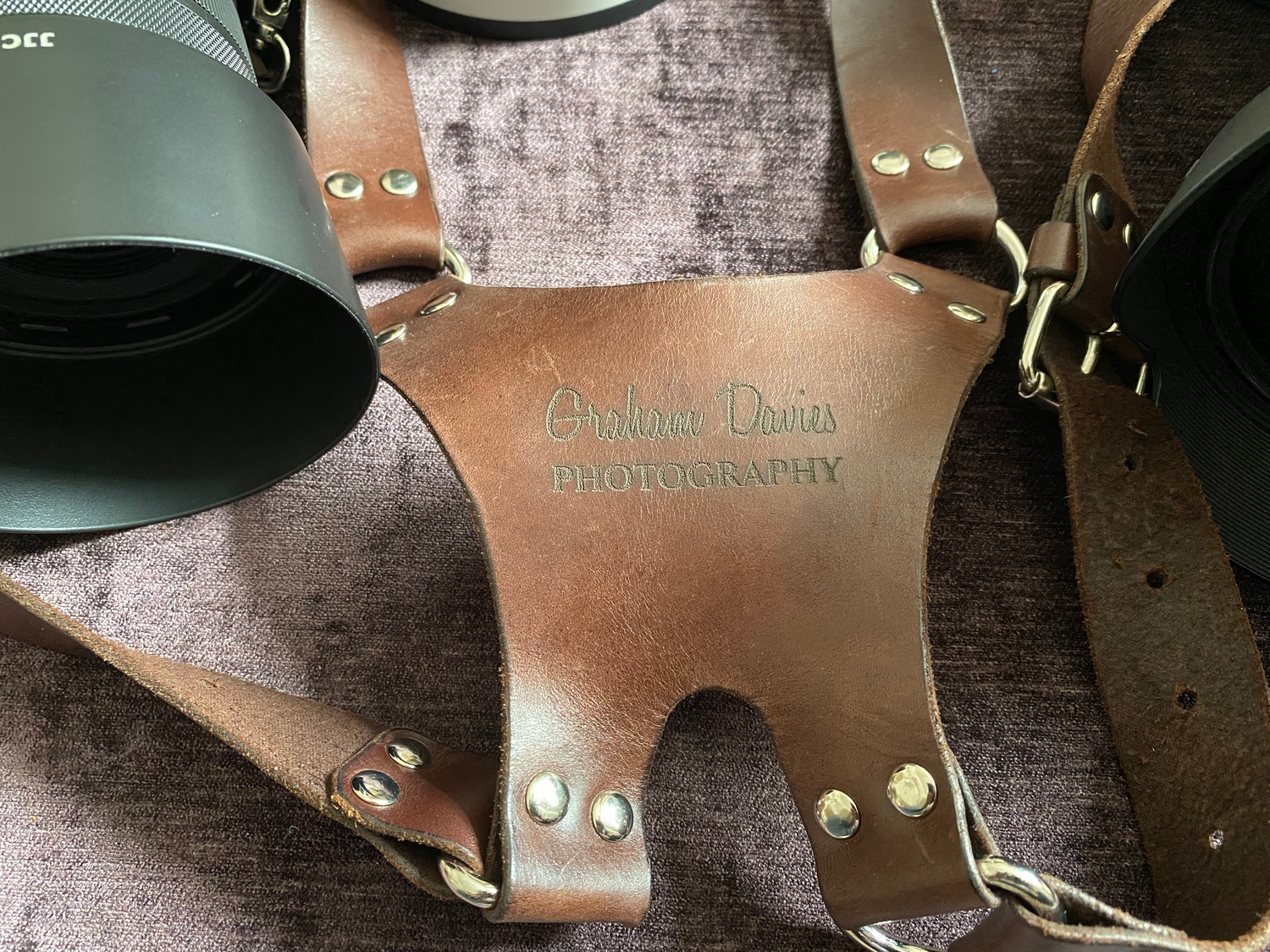 Dual Harness for wedding photography