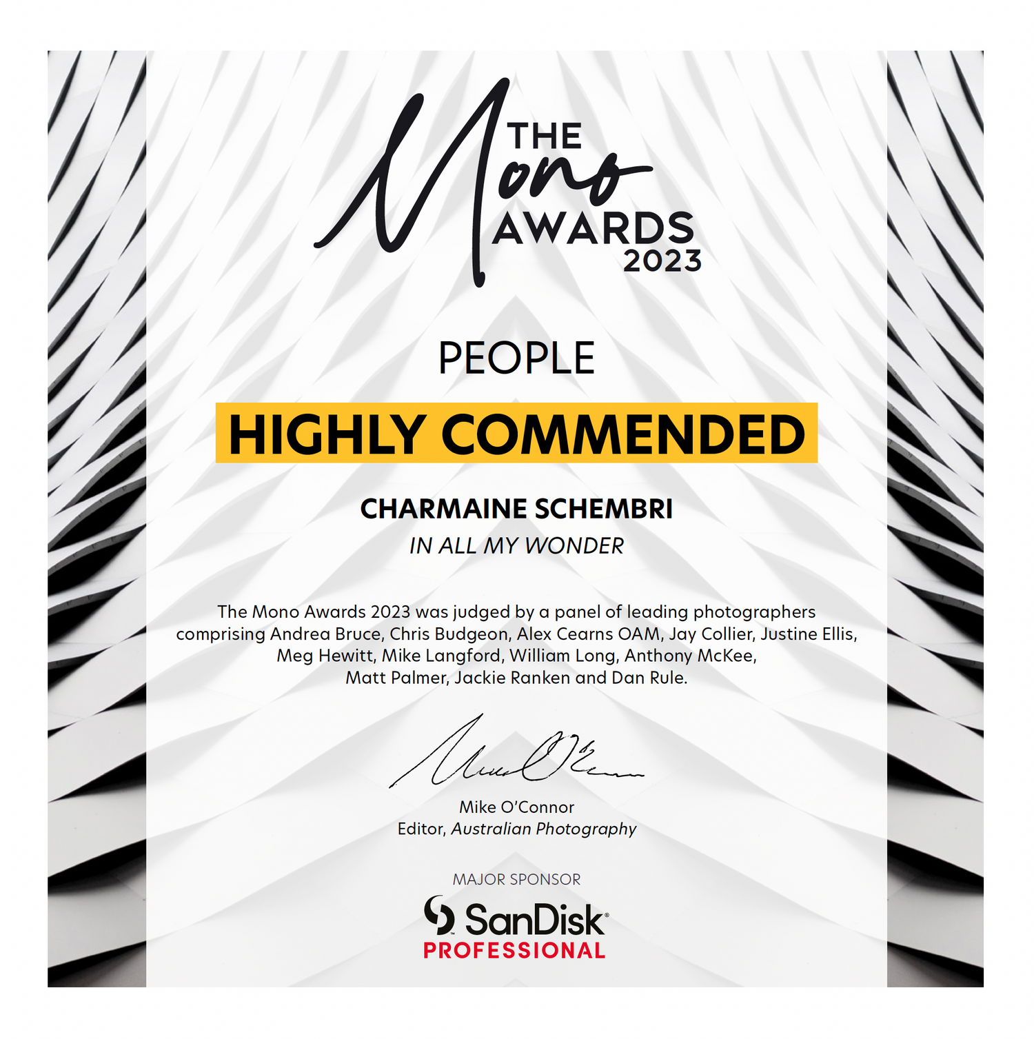 mono award