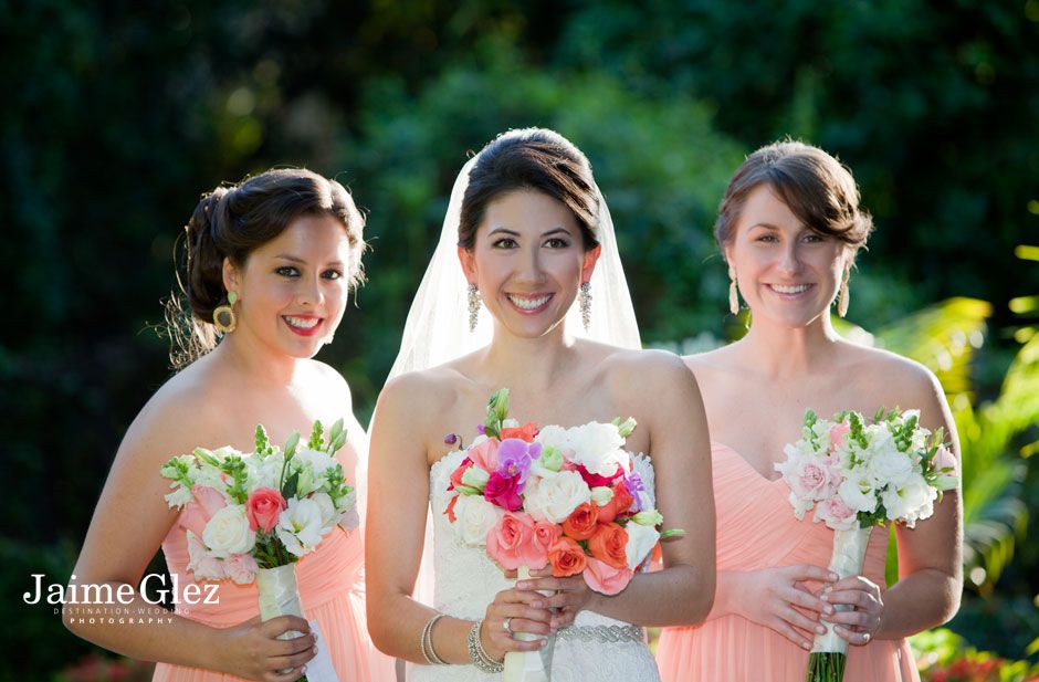 beautiful bride at the Fairmont Mayakoba