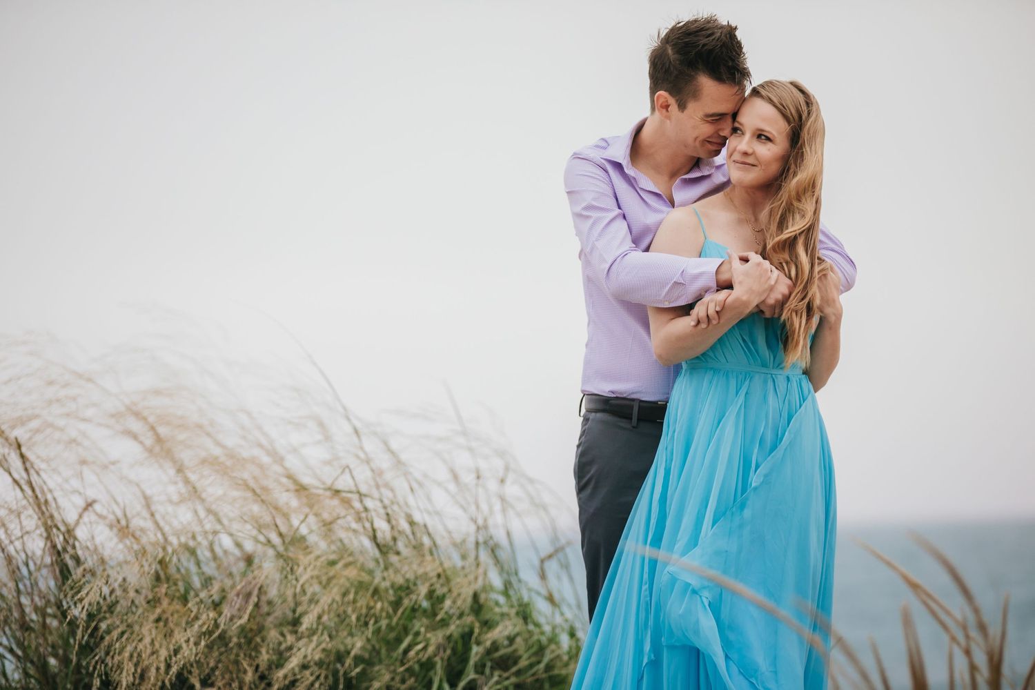 Grand Bend Beach Ontario engagement photos by Shawn Van Daele