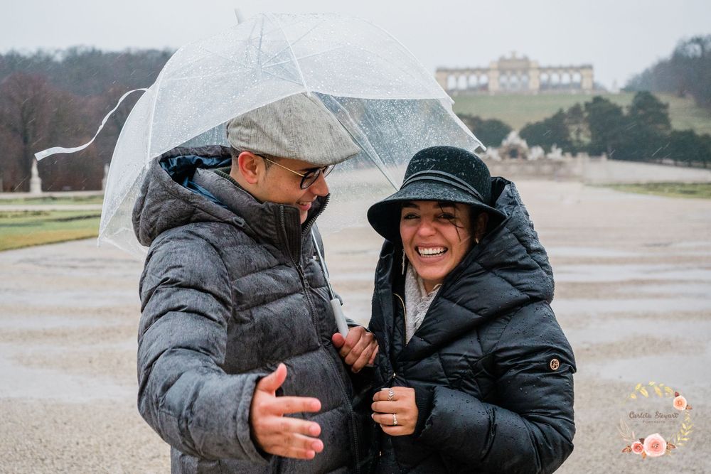 Destination and Engagement photography in Vienna, Austria