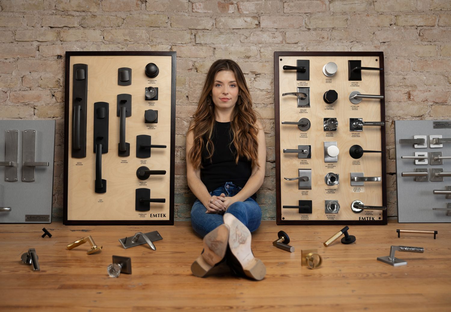 Jessica Mason, Interior Designer, of Ironwood Industries photographed by Sean Carranza of San Antonio, TX