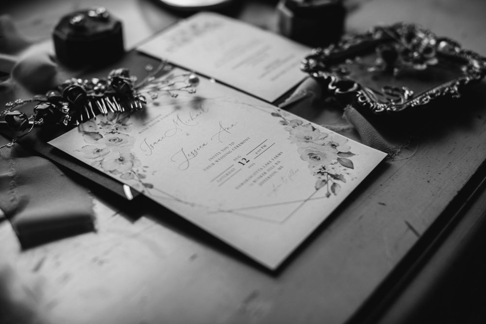 Professional wedding photo - details