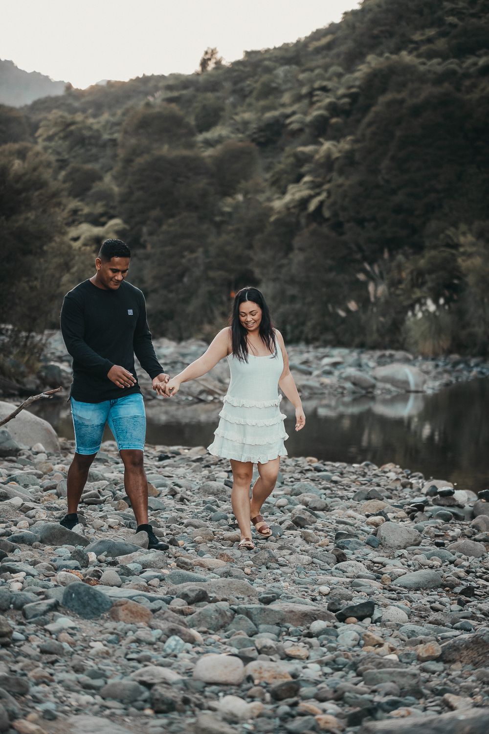 Sunrise Engagement Session Kauaeranga