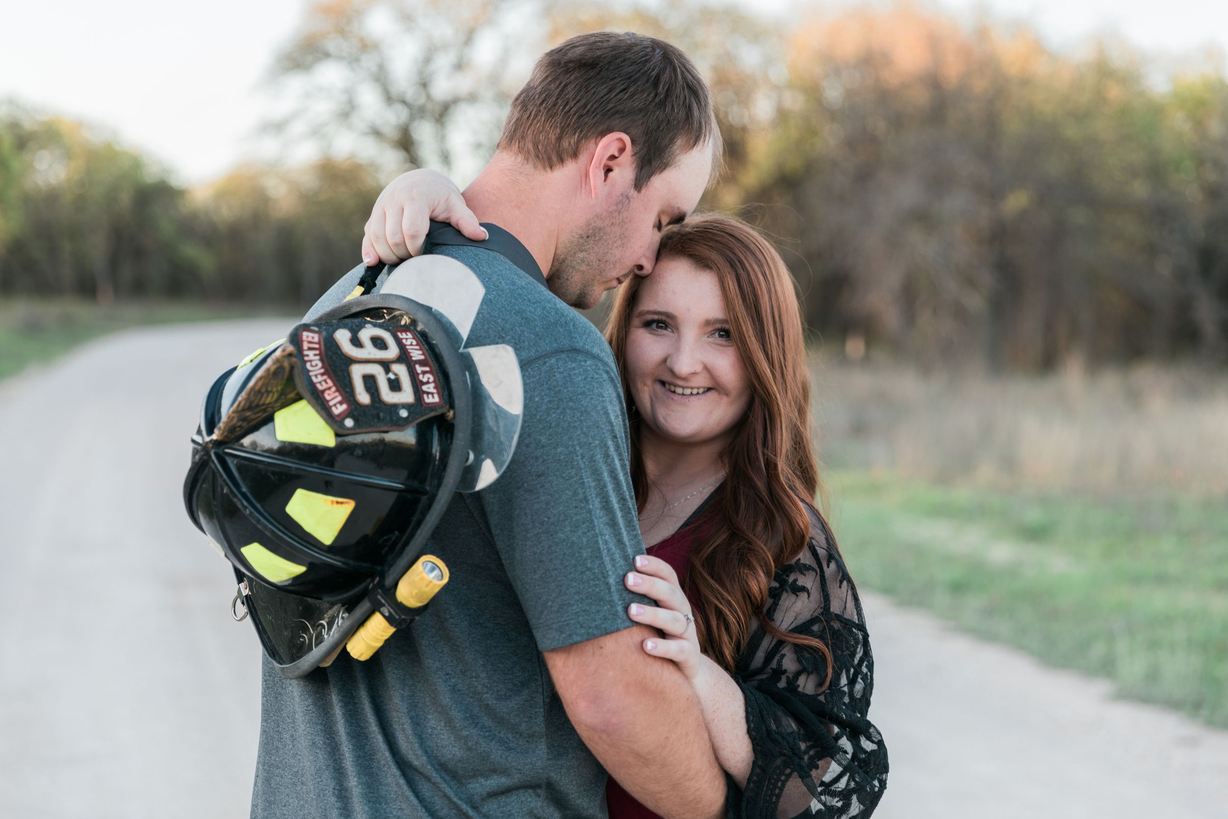Firefighter-Texas-Spring-Engagement-Session-Decatur