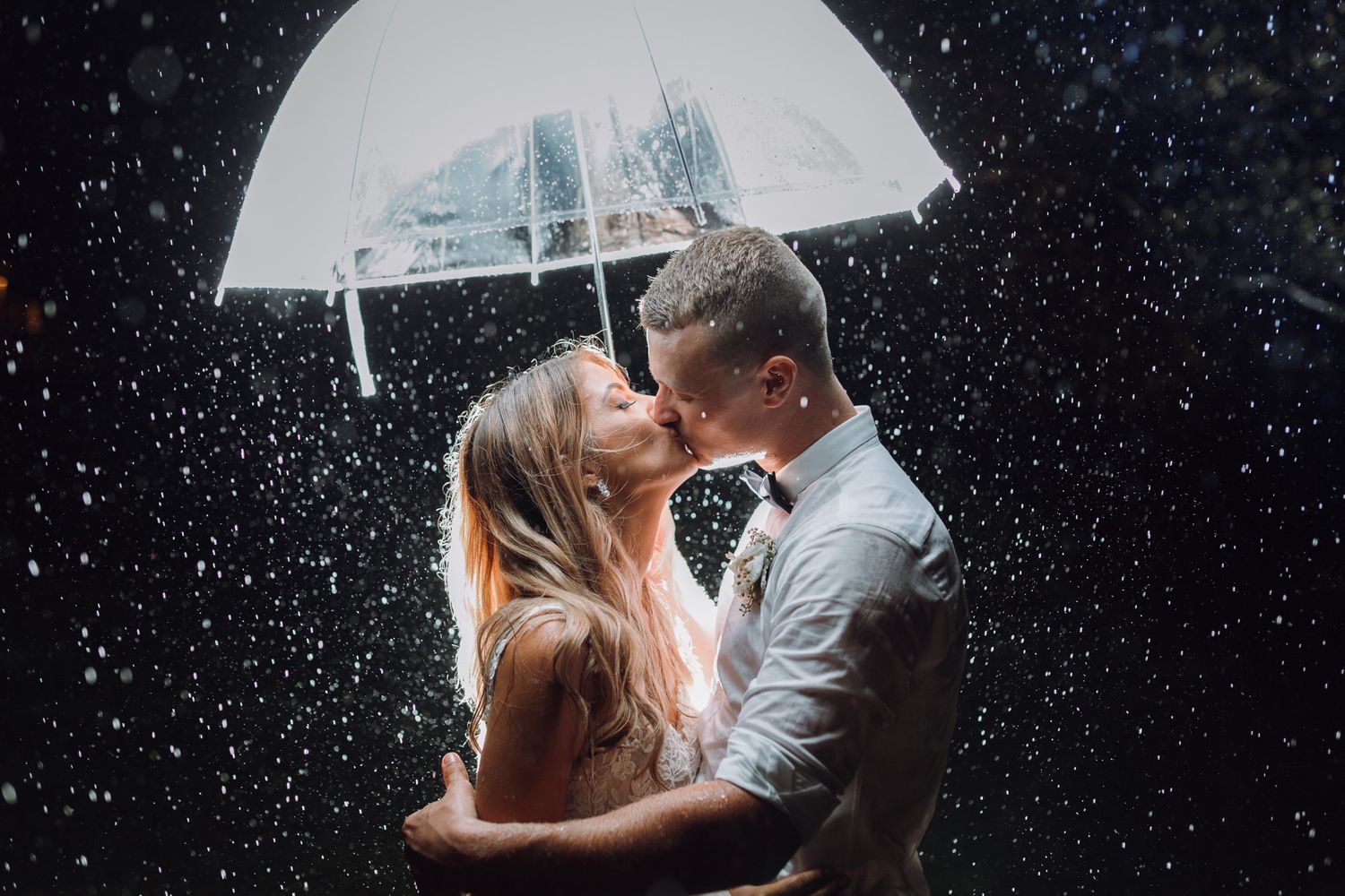 Rain Umbrella Wedding