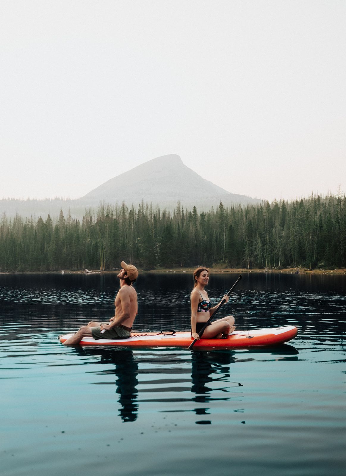 Joseph and Victoria in the Uintas. Photo credit: Morgan Borcik, 2021