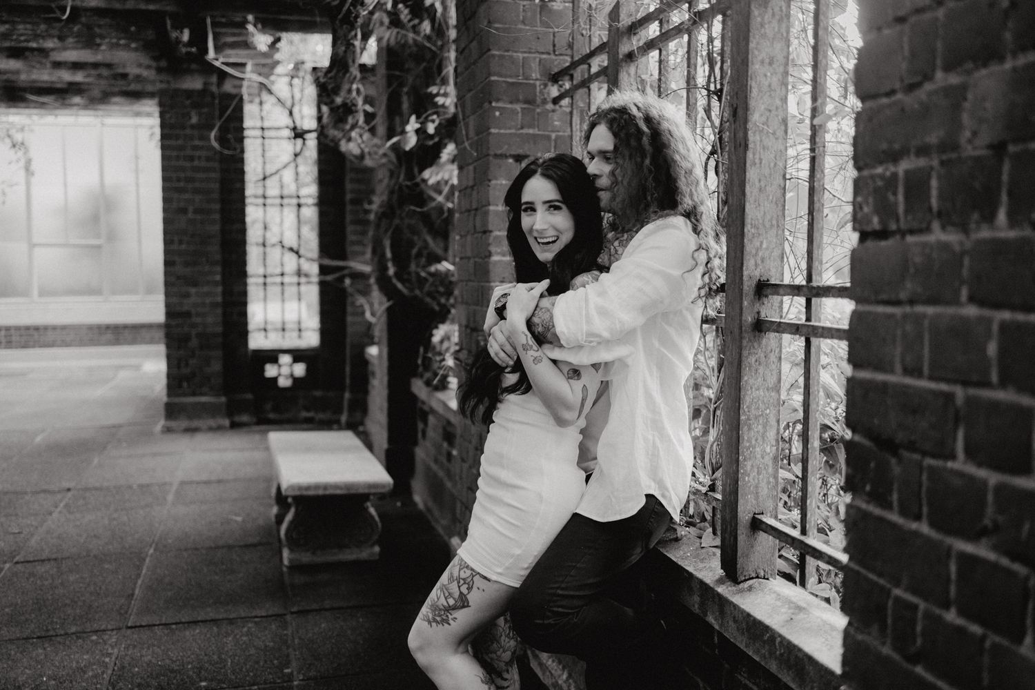 Couple's engagement shoot in Winter Gardens with Apertured Media-Auckland Wedding Photographer 2
