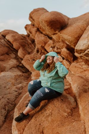 Jennifer Vernarsky in Garden of the Gods, Colorado