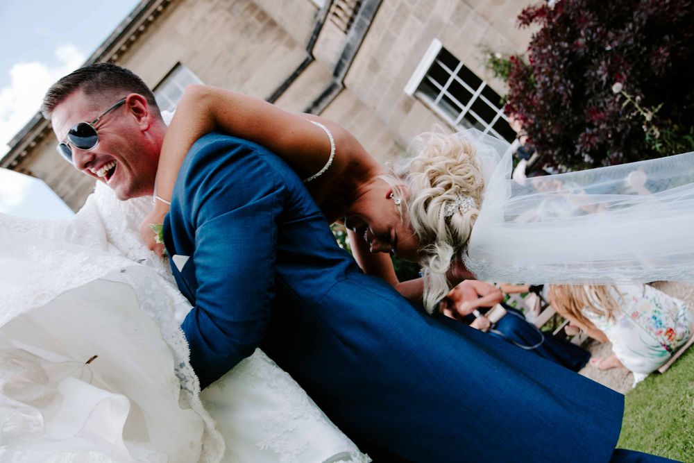 Wedding couple, portrait