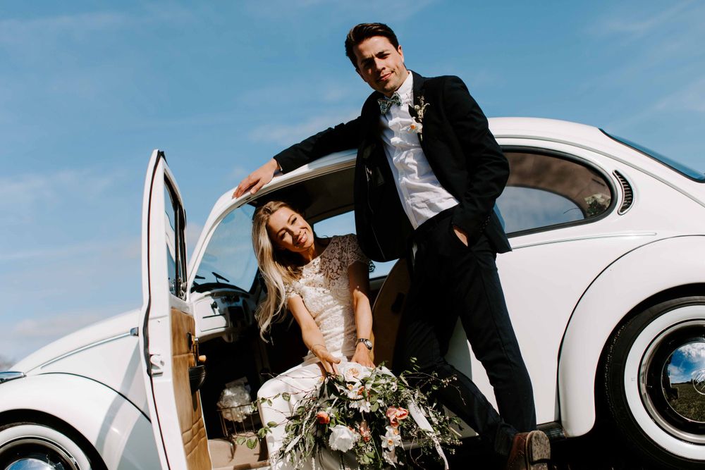 Wedding couple, portrait