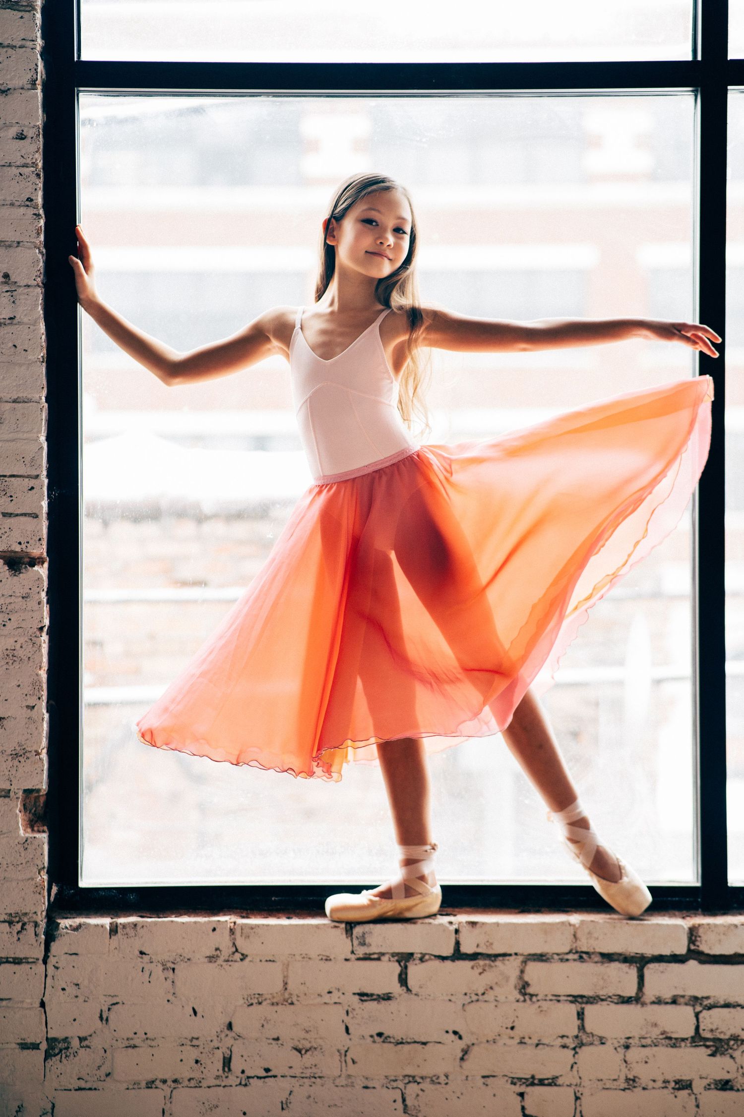chicago ballet photoshoot, ballet wrap, pointe shoes