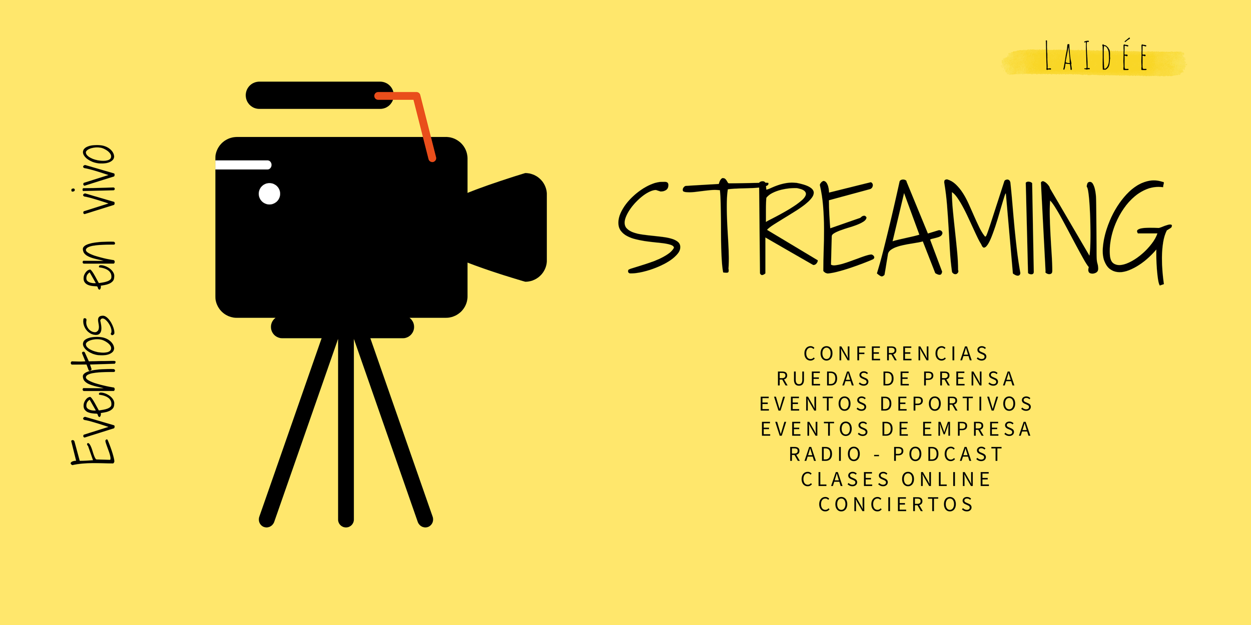Streaming directo conferencias ruedas de prensa eventos deportivos empresa radio podcast online conciertos Canarias