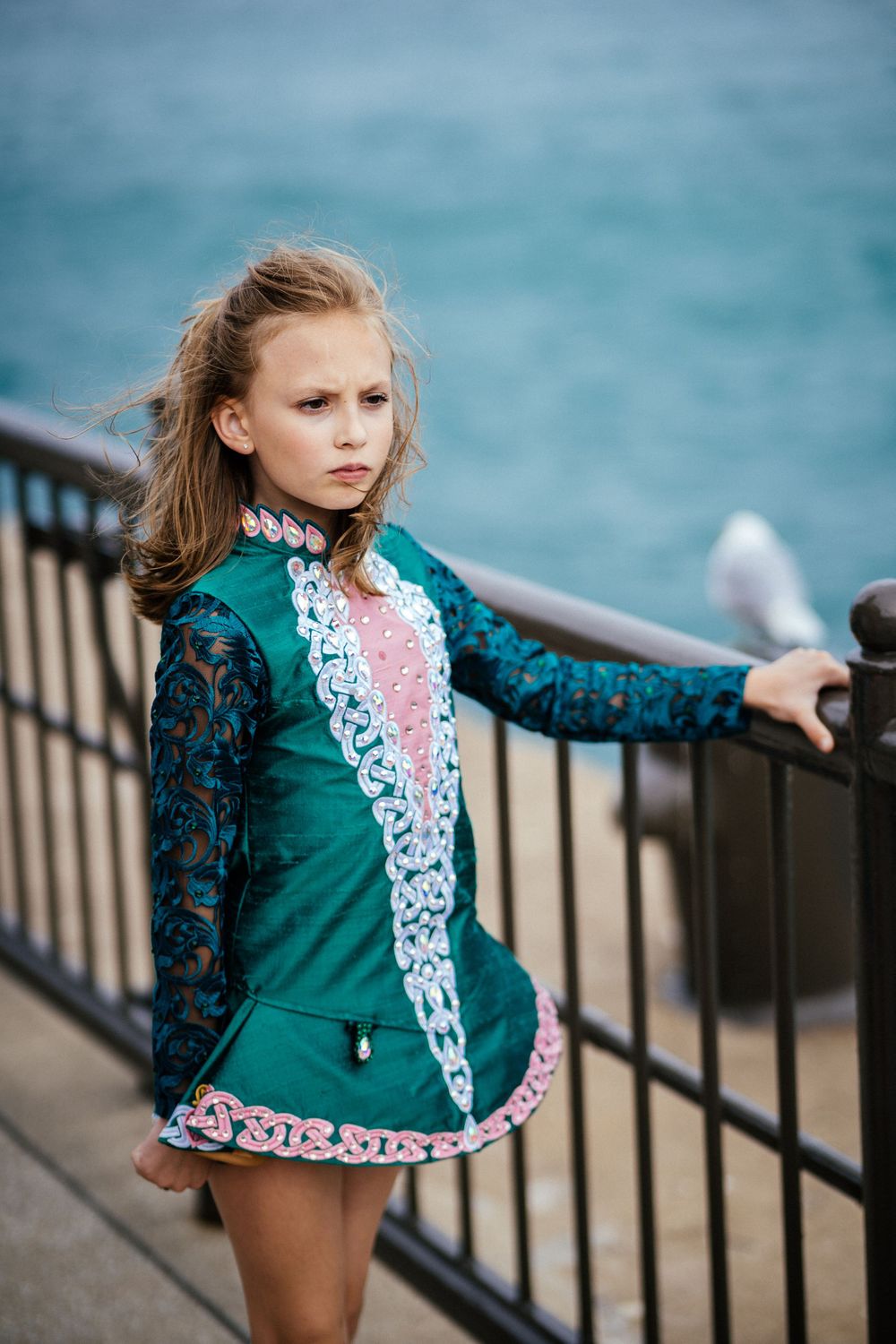 chicago photographer irish dancing portrait