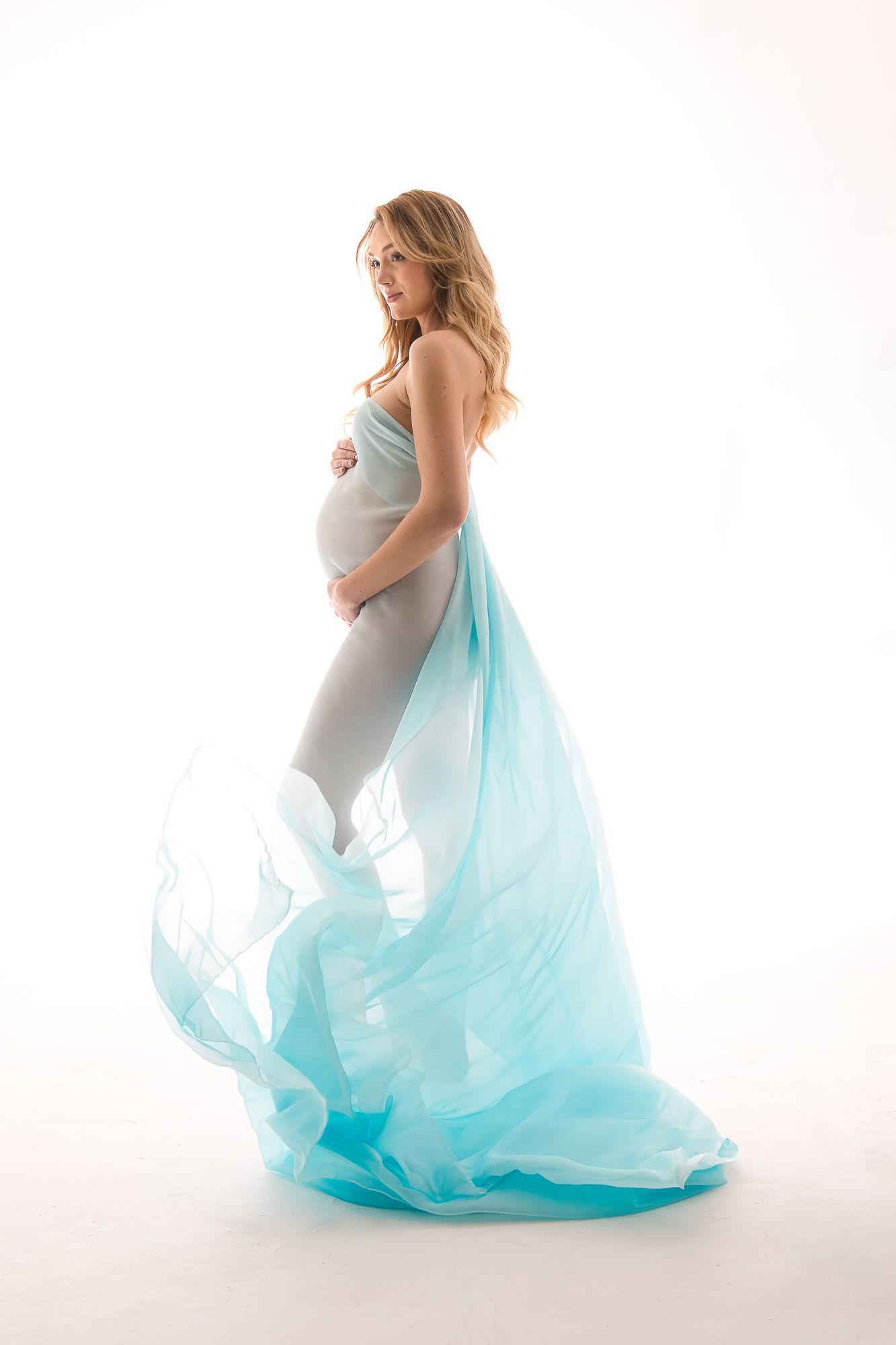 luxe zwangerschapsfotografie studio in drenthe