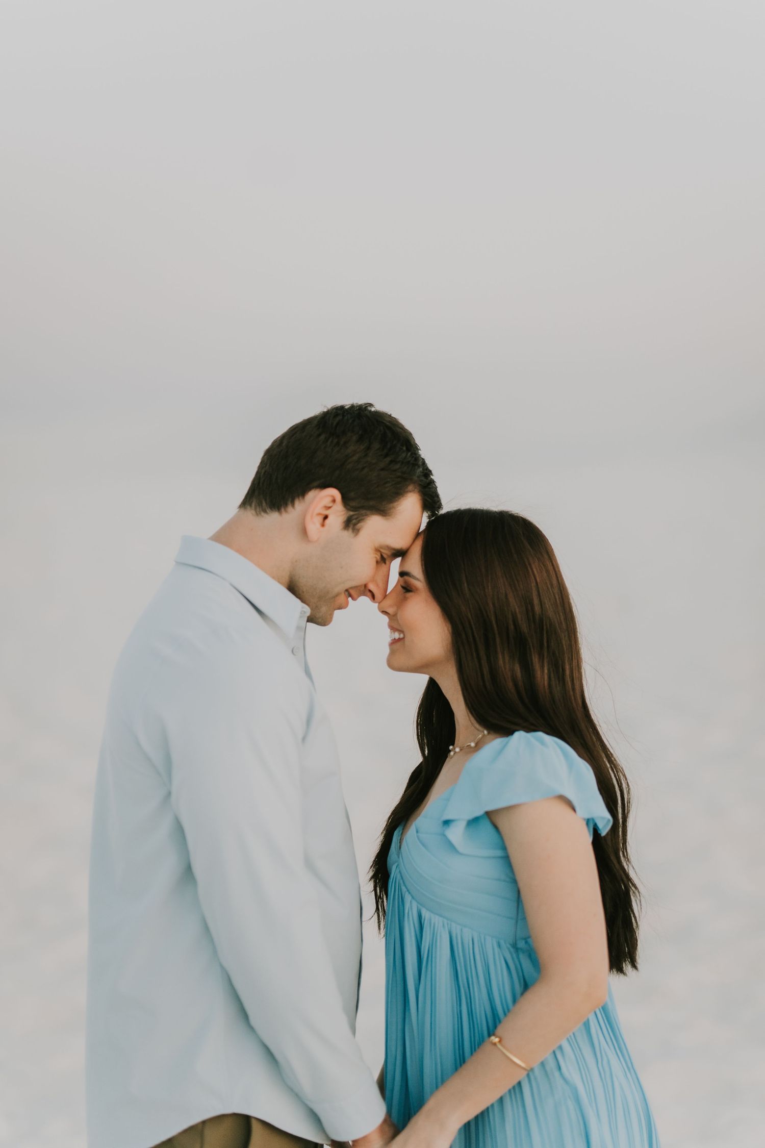 dreamy couples session at white sands park in new mexico