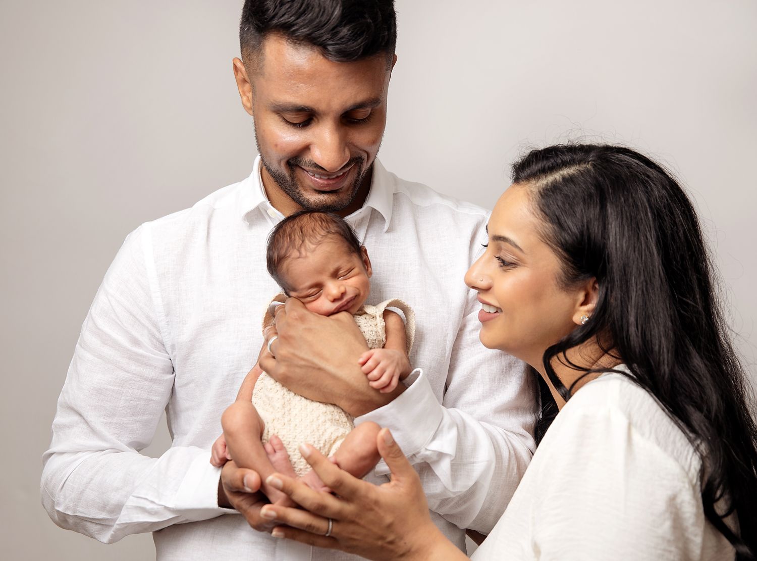 Relaxed newborn photography session in Bexley, South East London