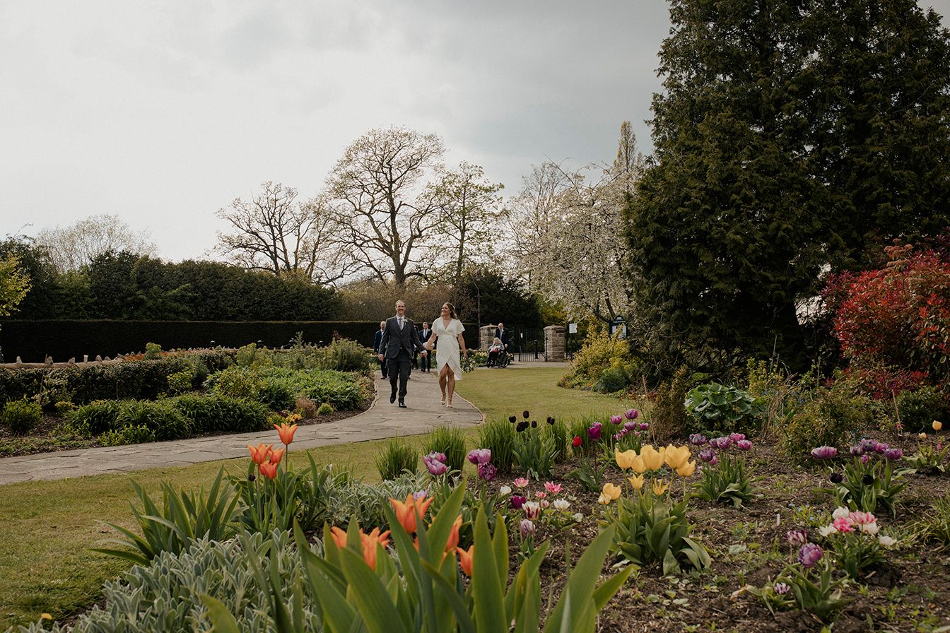 Danson House, Danson Park, English rose garden wedding photos