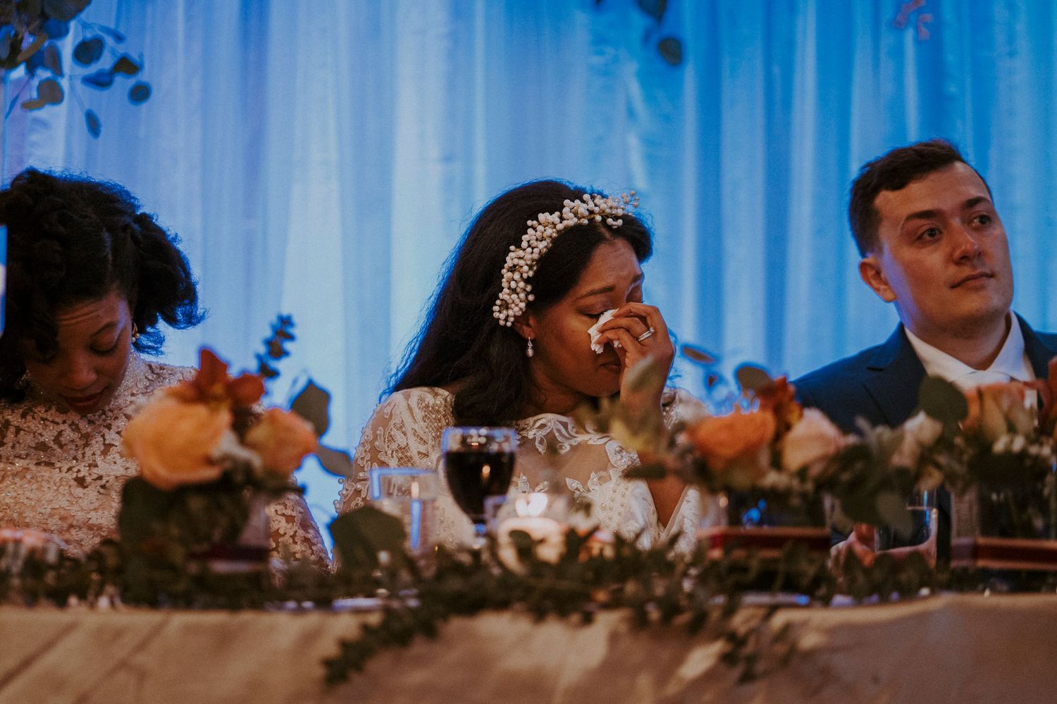 intimate wedding reception in l'ambroisie espace canal, montreal, quebec, canada