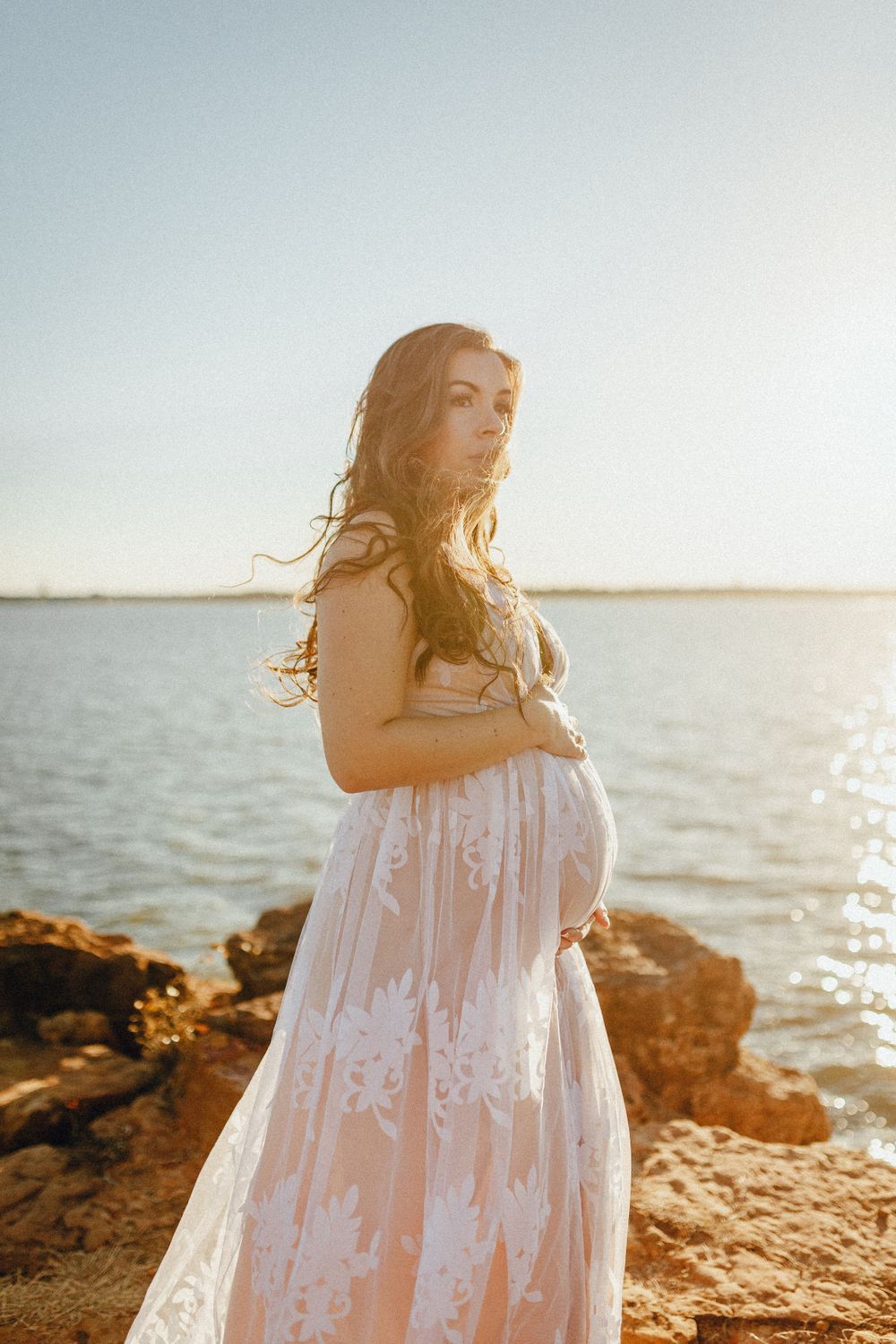 maternity photography bohemian beachy grapevine