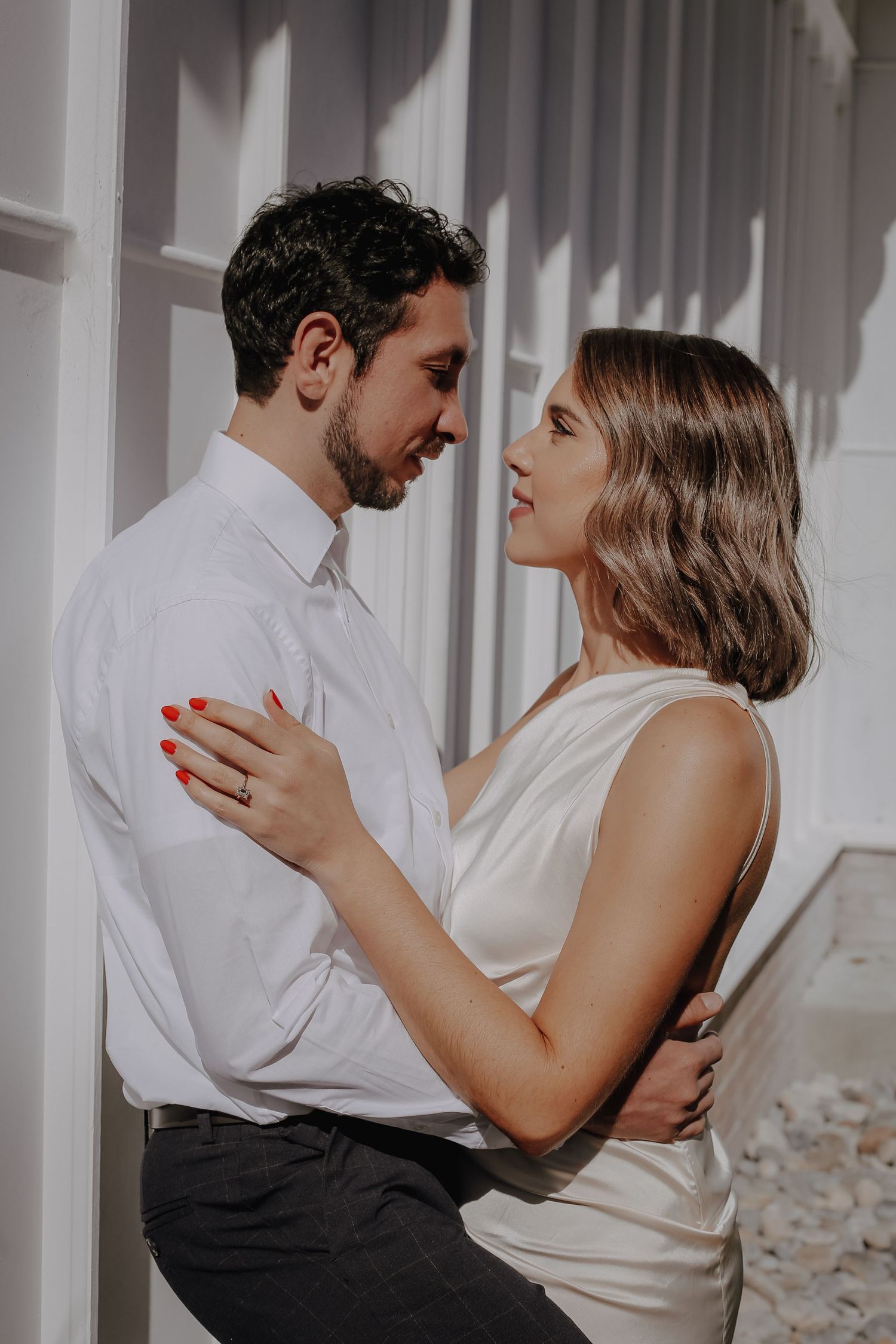 san francisco engagement session, conservatory of flowers engagement session, san francisco engagement photographer