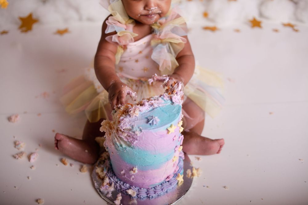 Hershey Newborn photographer, Hershey cake smash photographer, Lebanon newborn photographer, Lebanon milestone photographer, cake smash