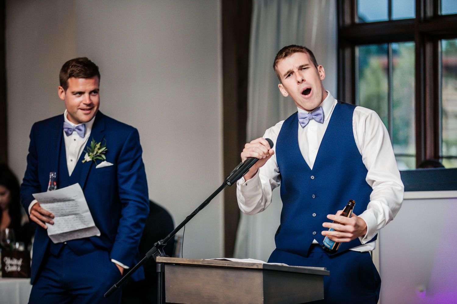 Whistle Bear Golf Club Rose Room Reception Wedding Photos