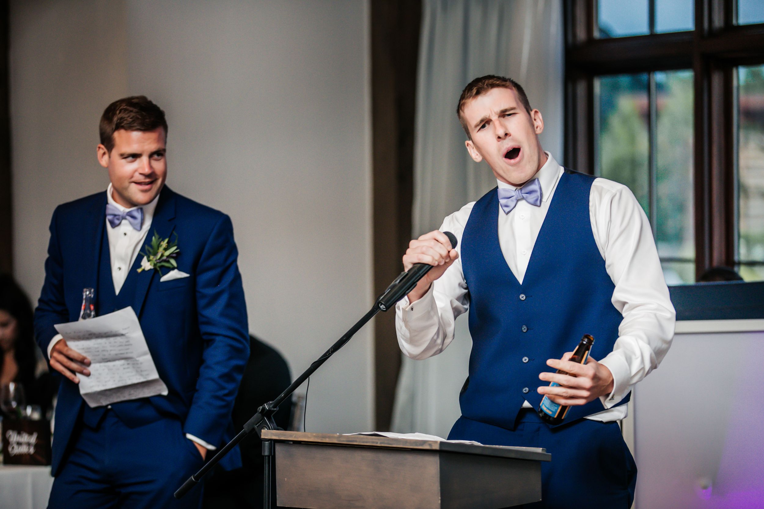 Whistle Bear Golf Club Rose Room Reception Wedding Photos