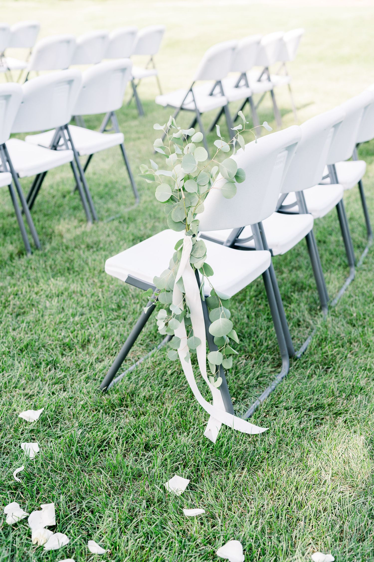 Vineyard photos with white willow events at Prairie Moon Winery wedding in Ames, Iowa