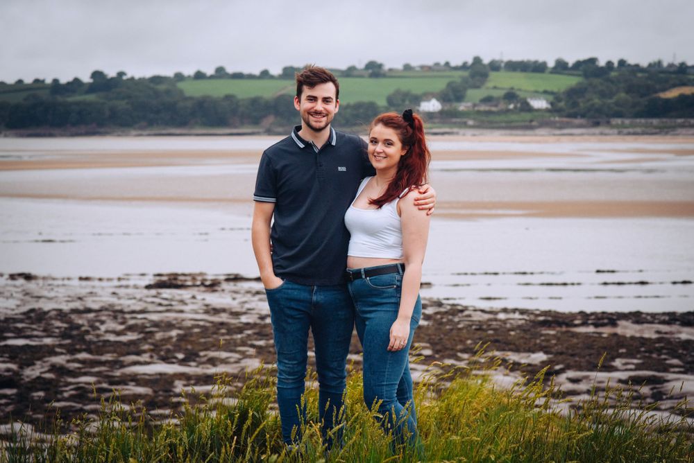 Engagement Photography by Zara Davis Photography, near Stroud, Gloucestershire in the Cotswolds tides out