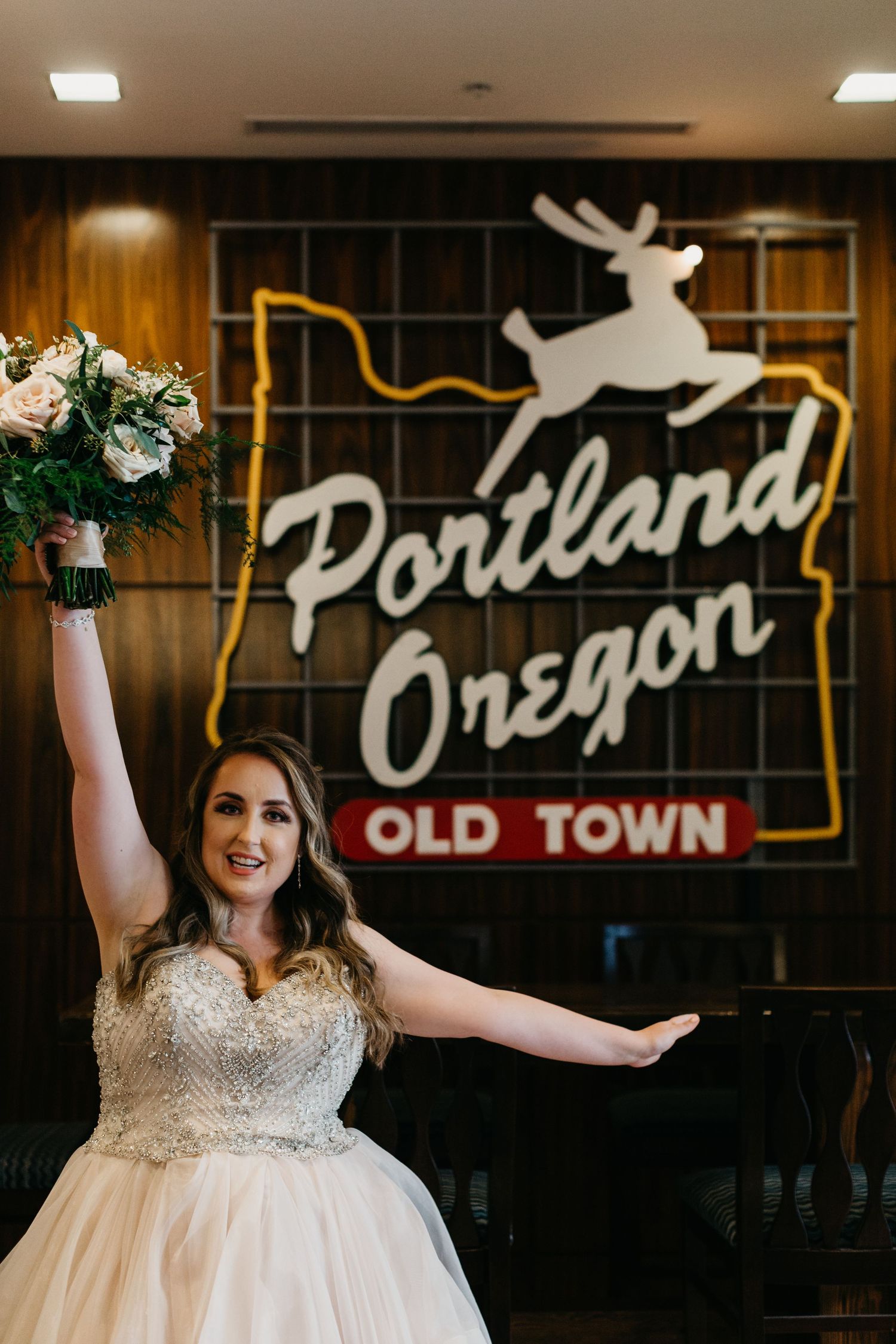 Portland wedding photographer, Portland wedding, old town, northwest wedding, best Oregon wedding, fun wedding inspo