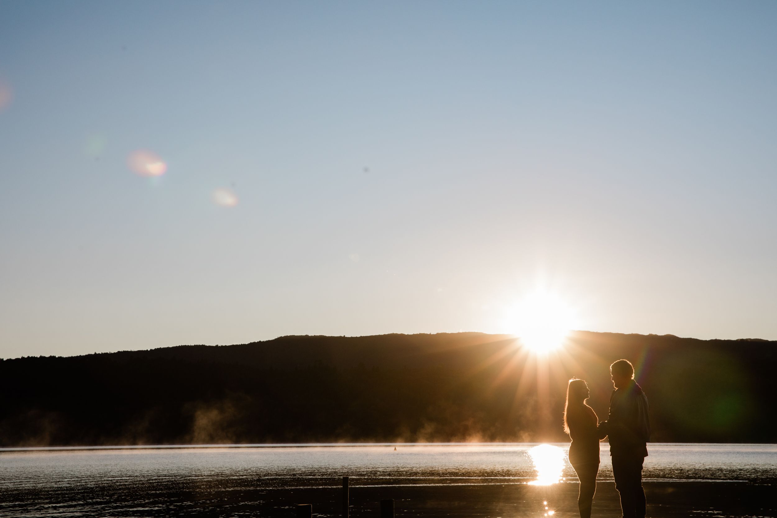 Lake Tarawera Sunrise