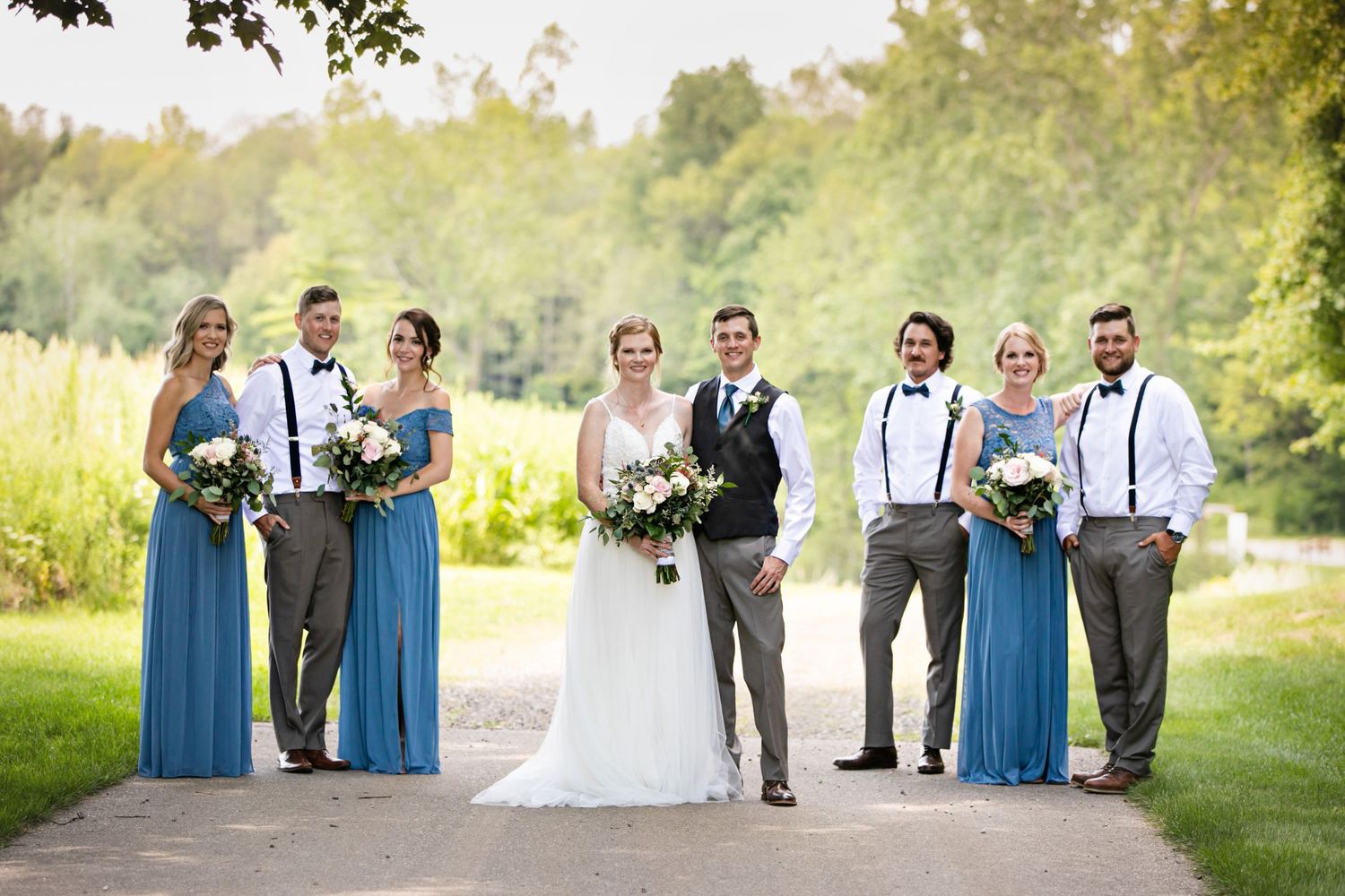 Charming rustic backyard wedding in Mount Brydges Ontario by London photographer Shawn Van Daele