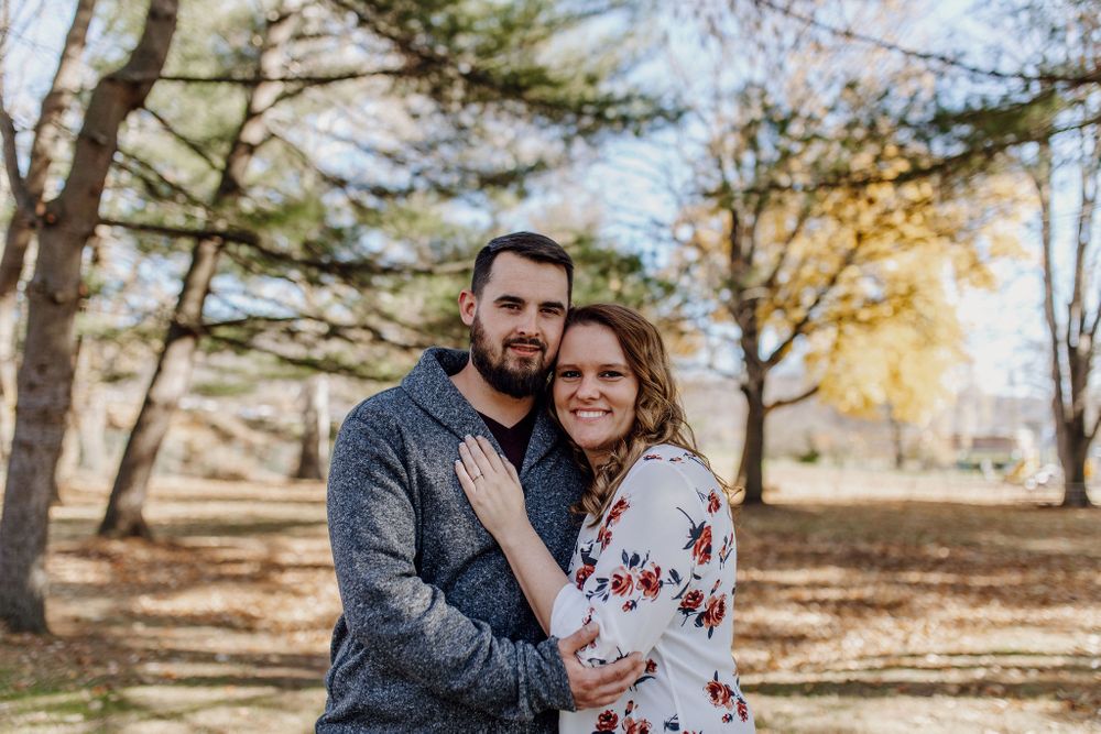 engagement photography buffalo couples bound and branch