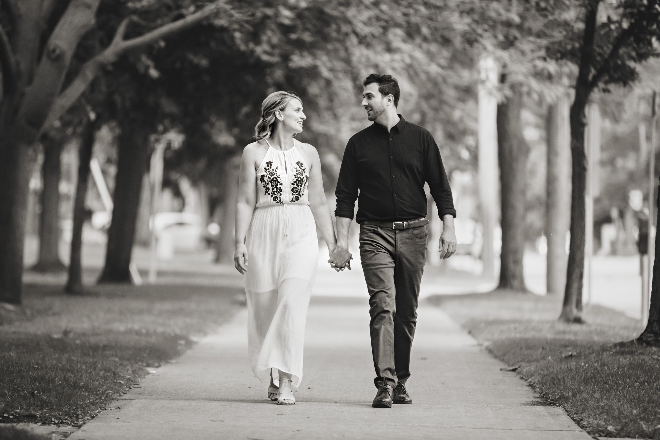 Downtown London Ontario Victoria Park Engagement Photos by Shawn VanDaele