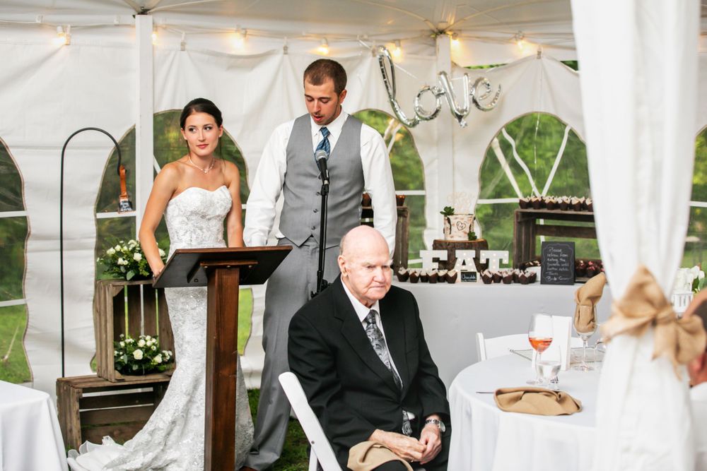 Rustic Farmhouse Backyard Wedding Photos by London Ontario Photographer Shawn Van Daele