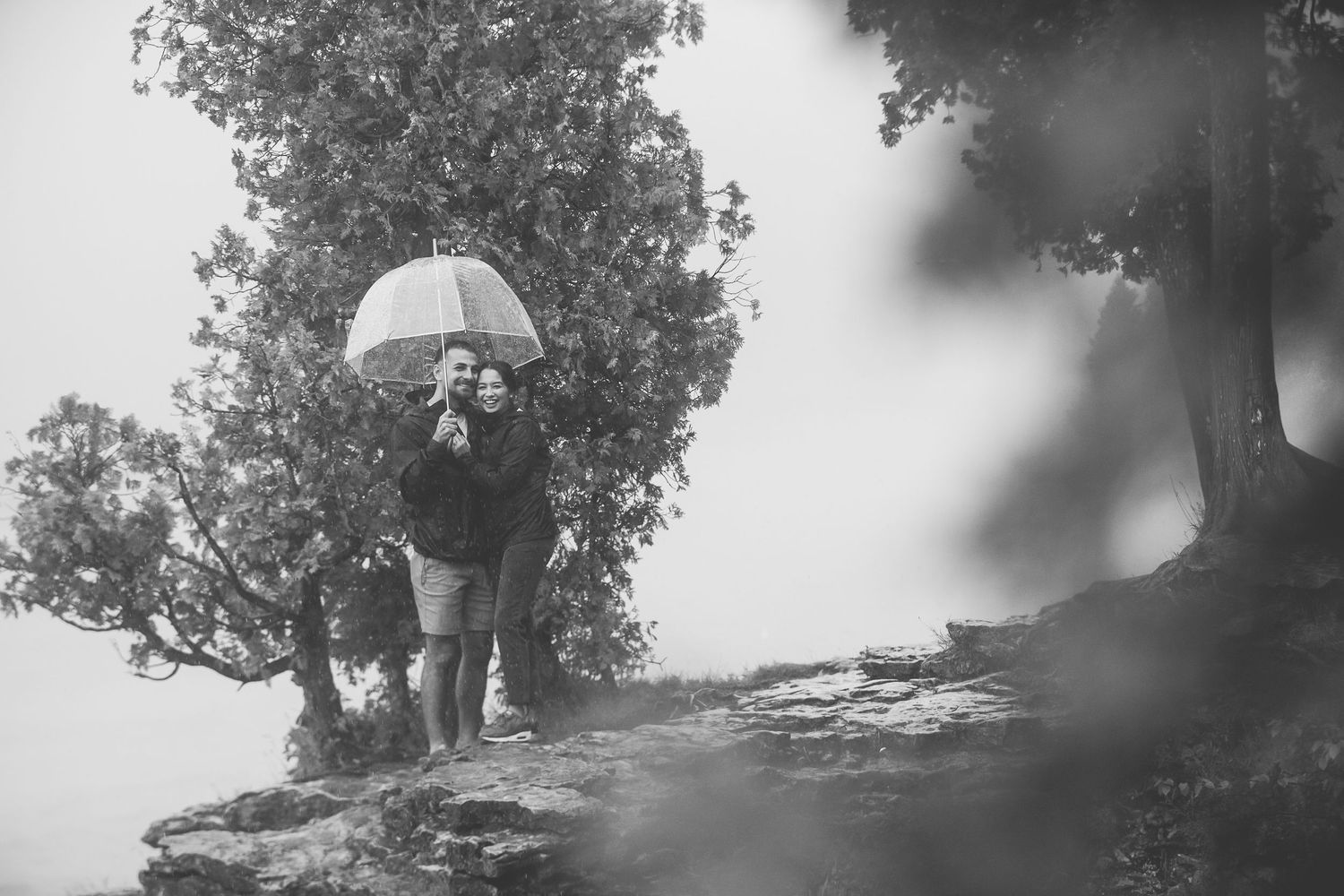 Door County Surprise Engagement Photographer