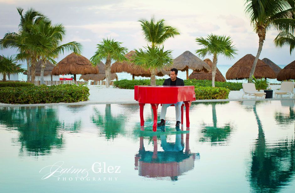 secrets maroma beach wedding photos 25