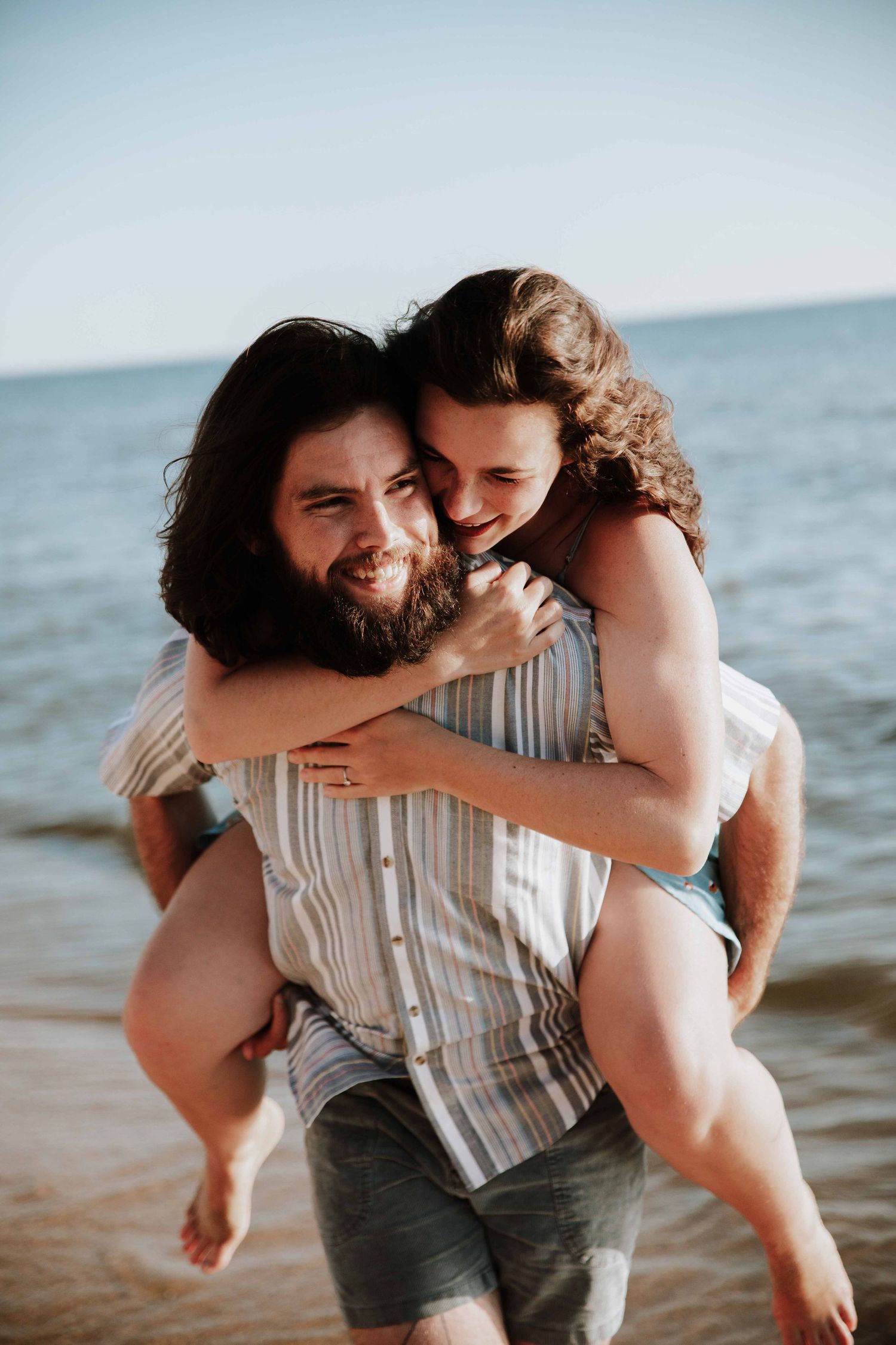 michigan wedding photographer, elopement photographer,grand haven,detroit wedding photographer,Lake Michigan,engagements