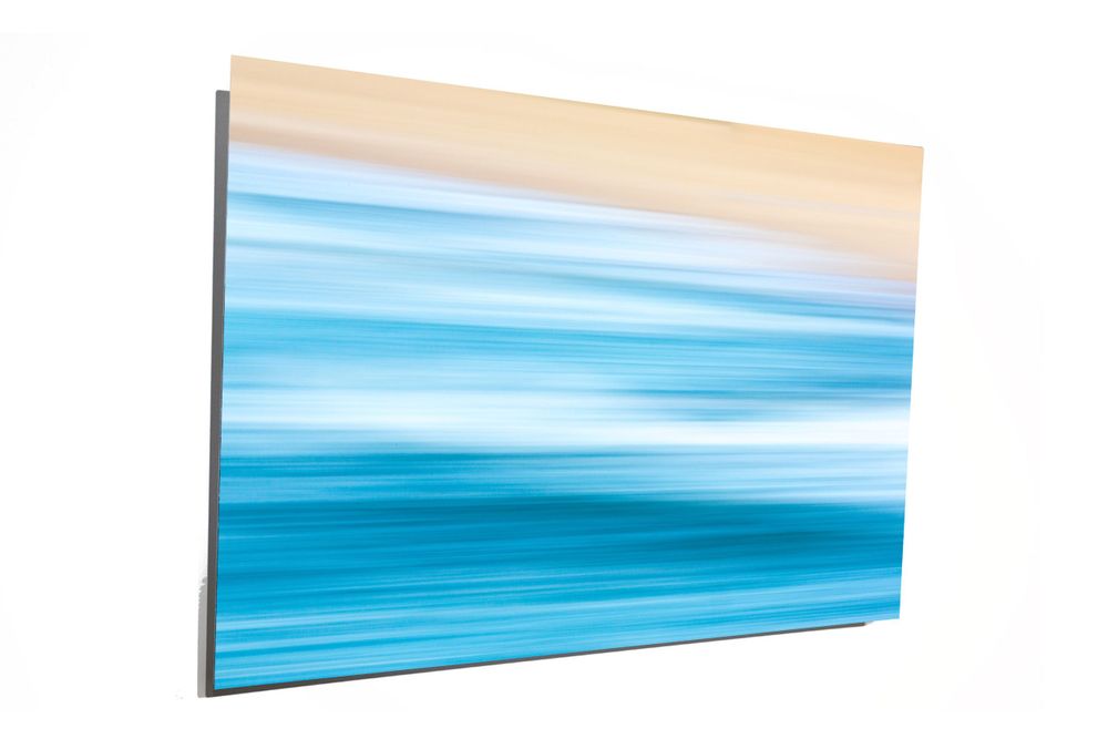 Salty Gallery offers metallic prints of its ocean imagery