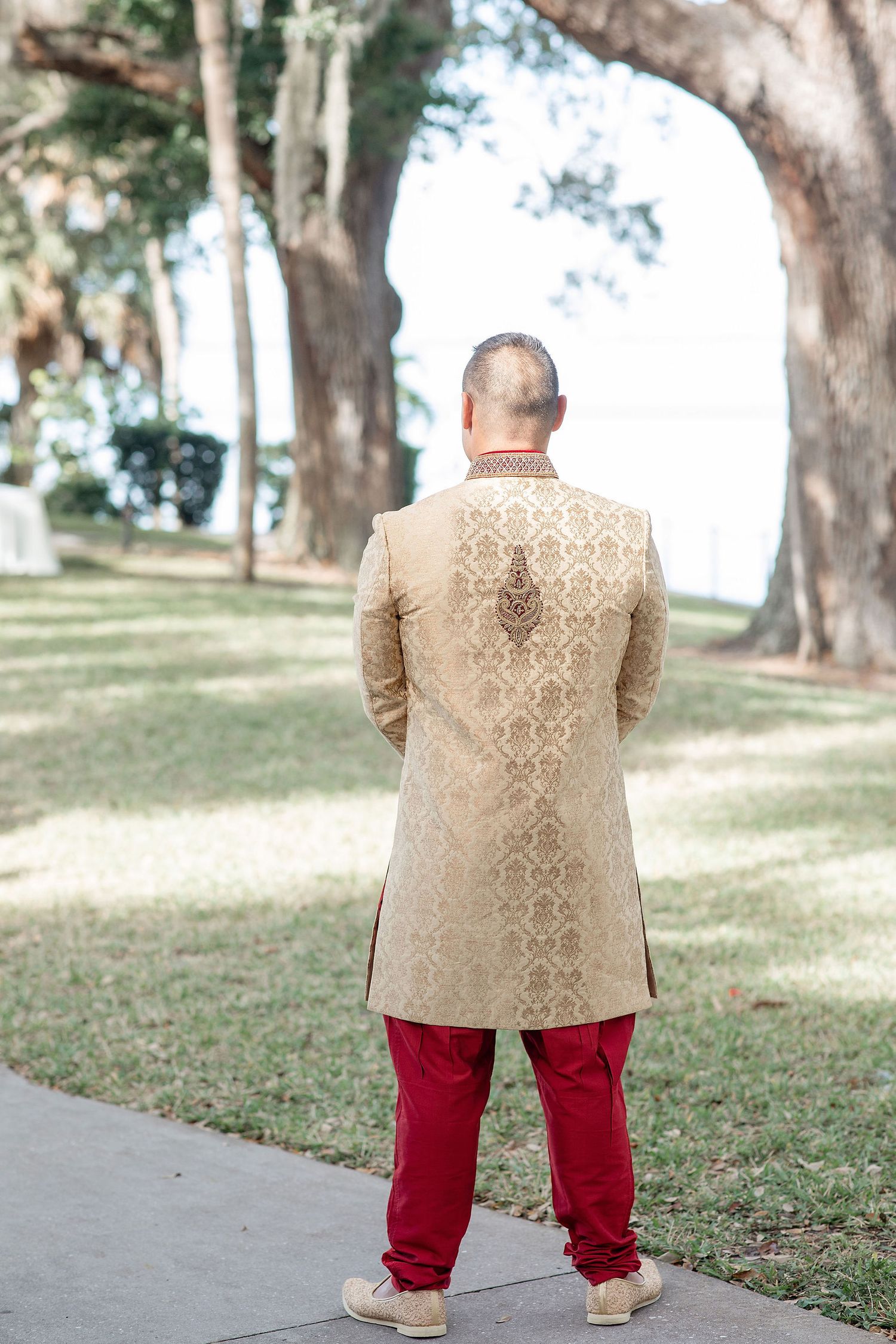 Indian Wedding at the Powel Crosley Estate First look