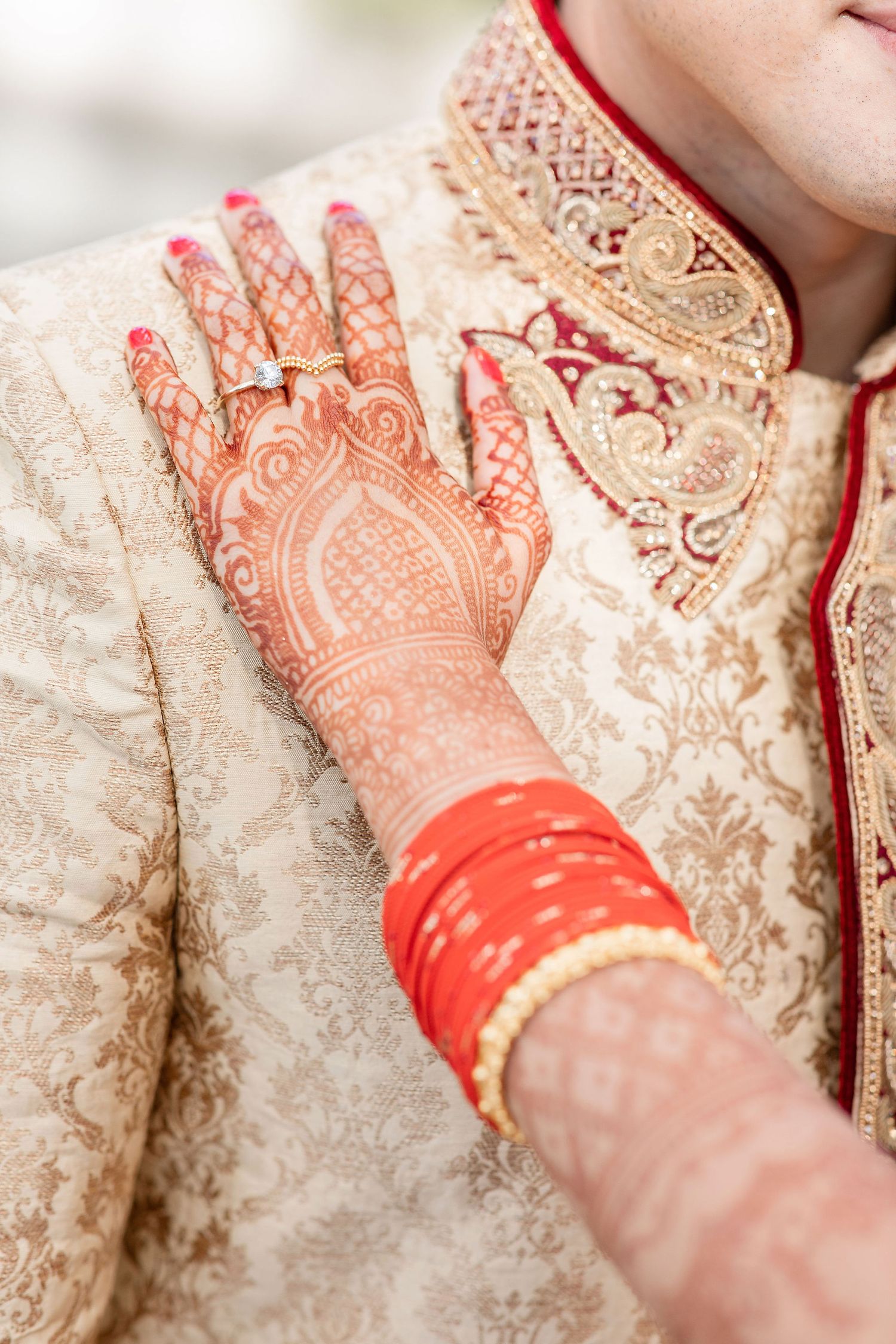 Indian Wedding at the Powel Crosley Estate First look