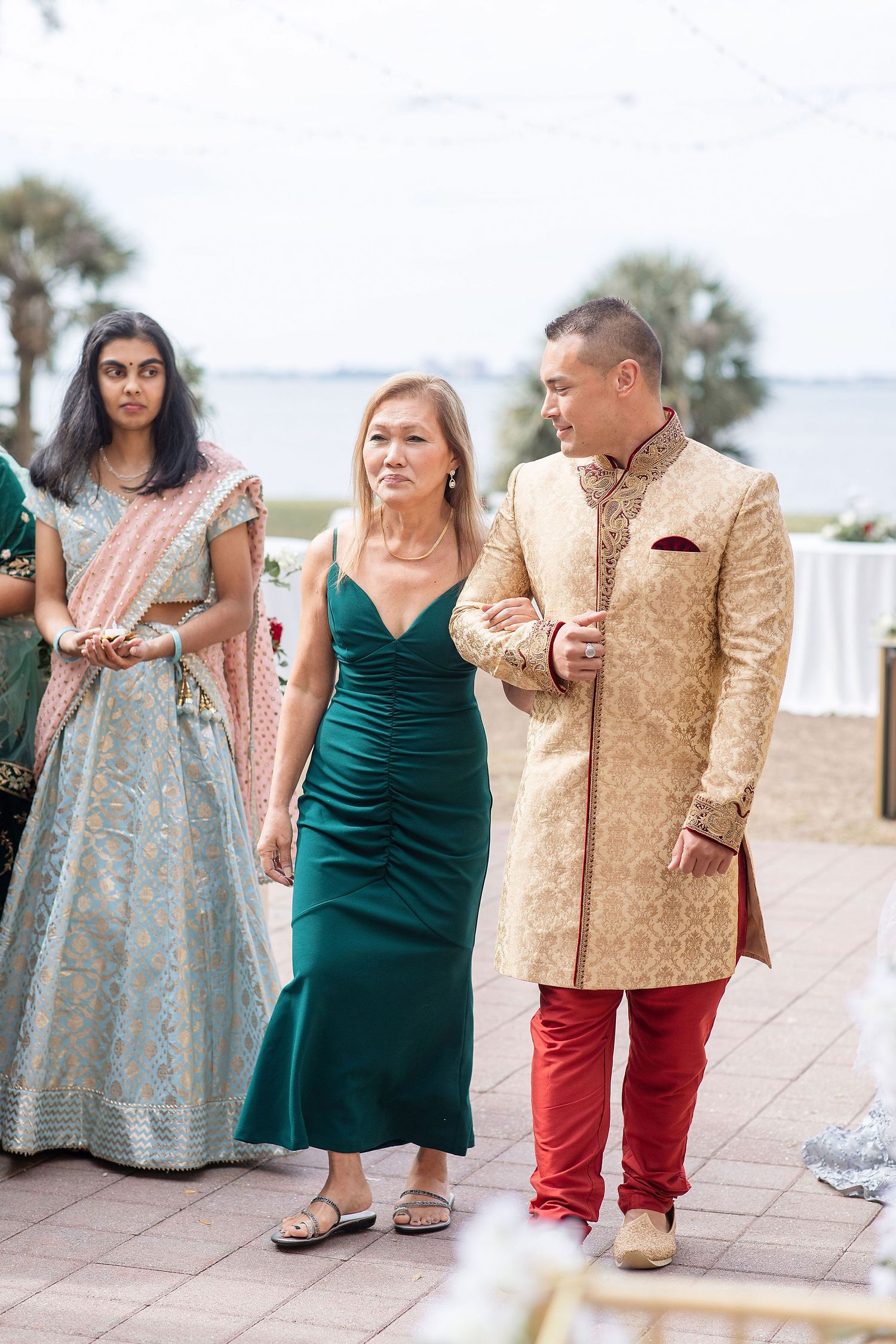 Indian Wedding Ceremony at the Powel Crosley Estate