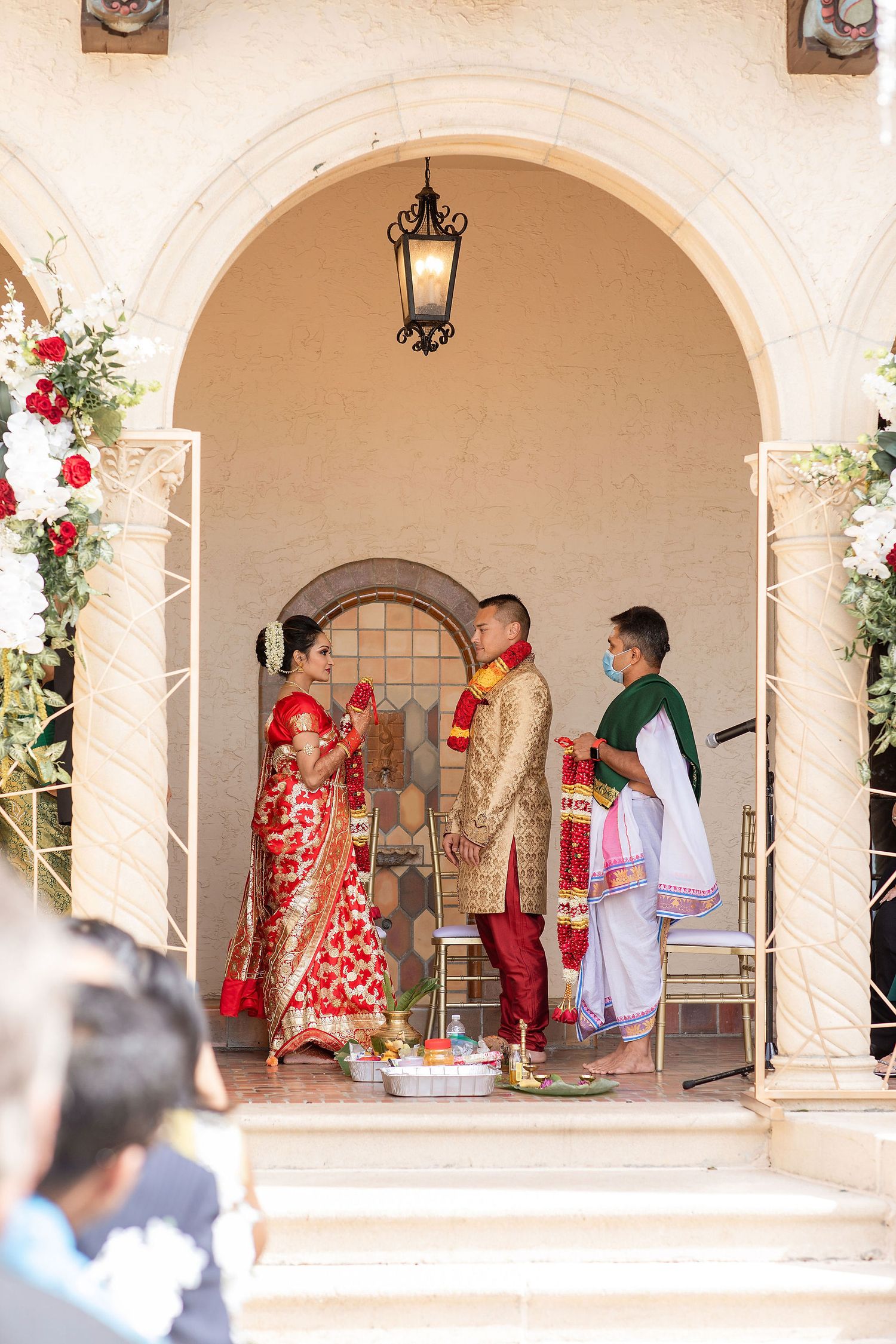 Indian Wedding Ceremony at the Powel Crosley Estate