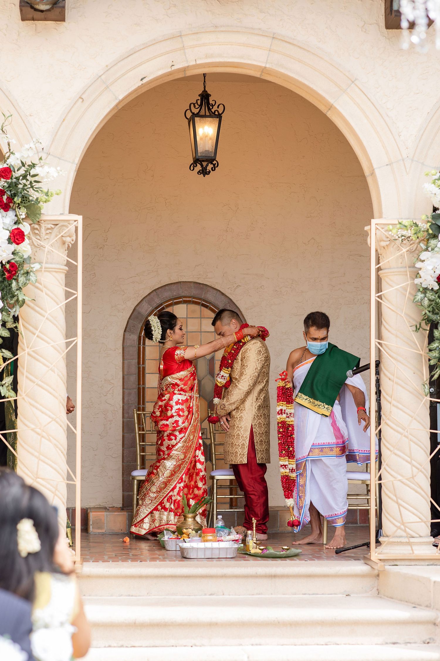 Indian Wedding Ceremony at the Powel Crosley Estate