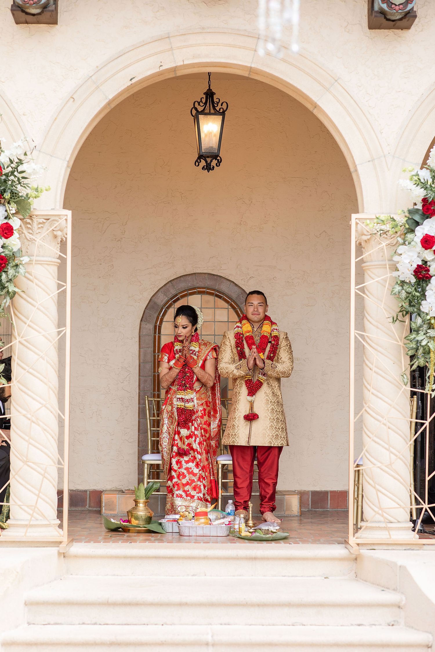 Indian Wedding Ceremony at the Powel Crosley Estate