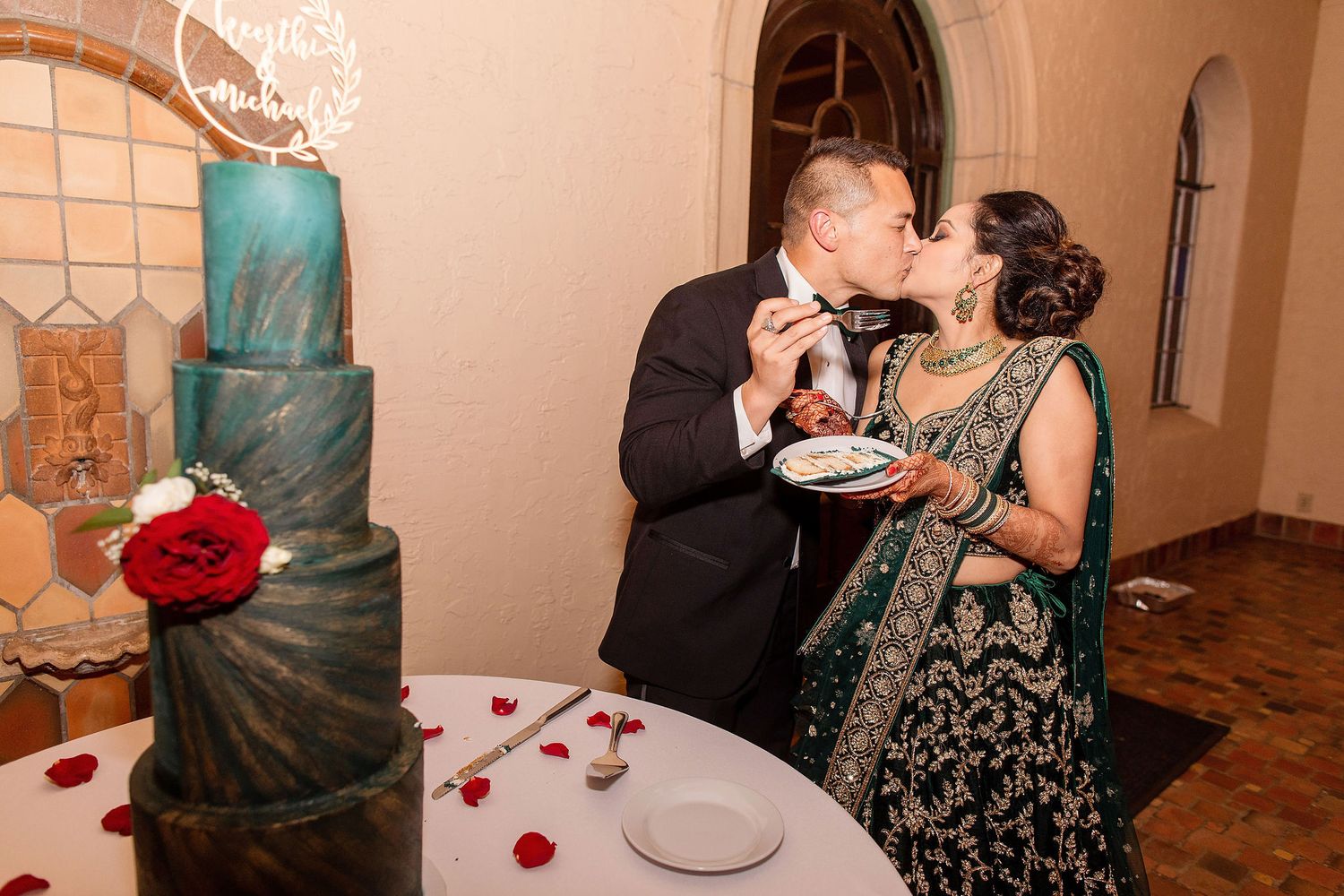 Wedding Cake at the Powel Crosley Estate Sarasota Fl