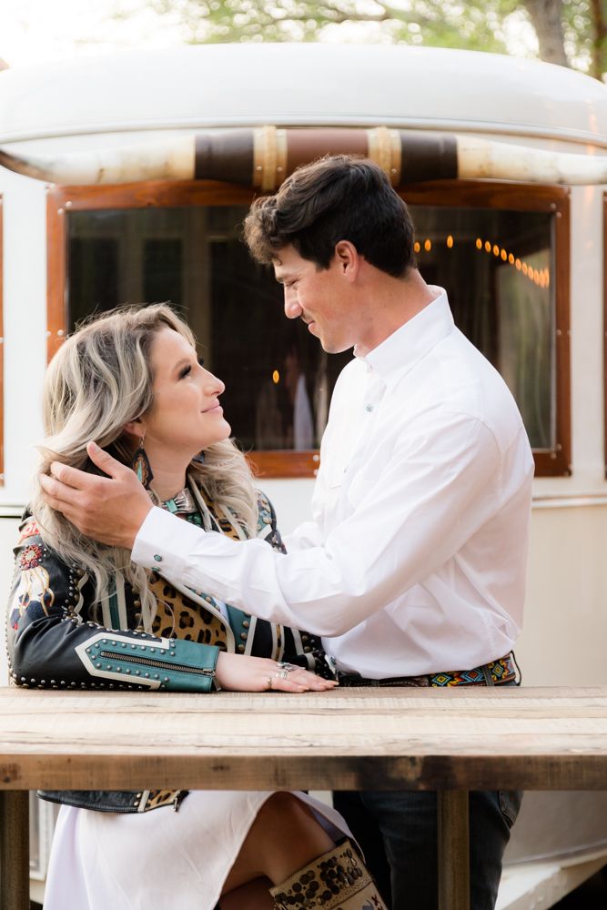 Hotel Drover fort worth engagement photos by fort worth wedding photographer monica salazar photography